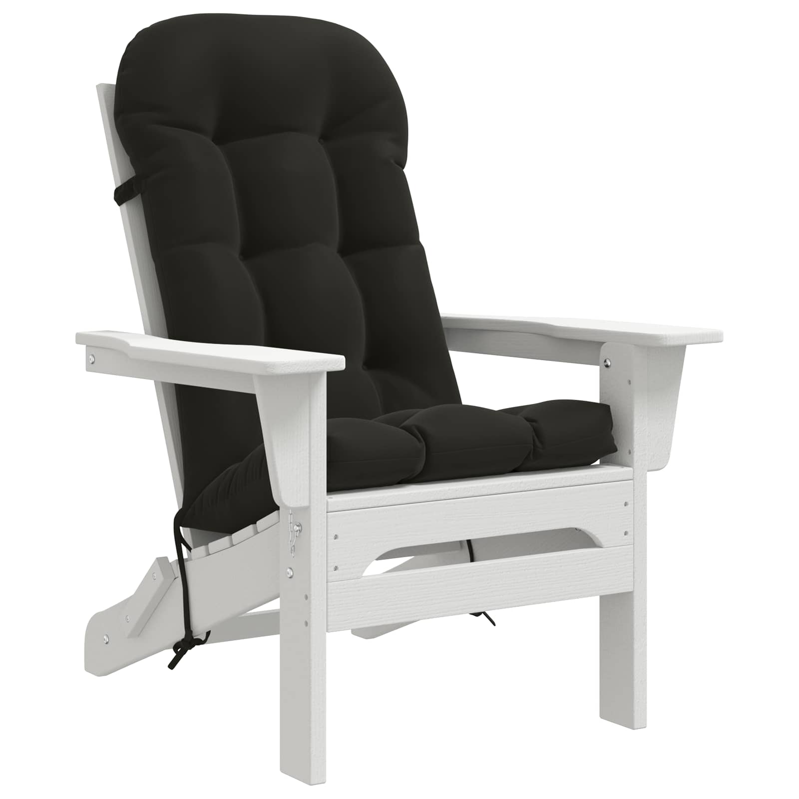 Zon Loungerkussen PUTTEN 100% Polyester Zwart 48 x 112 x 10 cm image 2