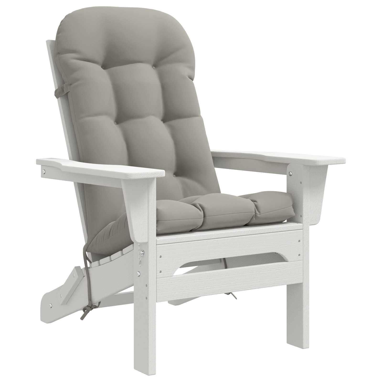 Zon Loungerkussen PUTTEN 100% Polyester Grijs 48 x 112 x 10 cm image 2