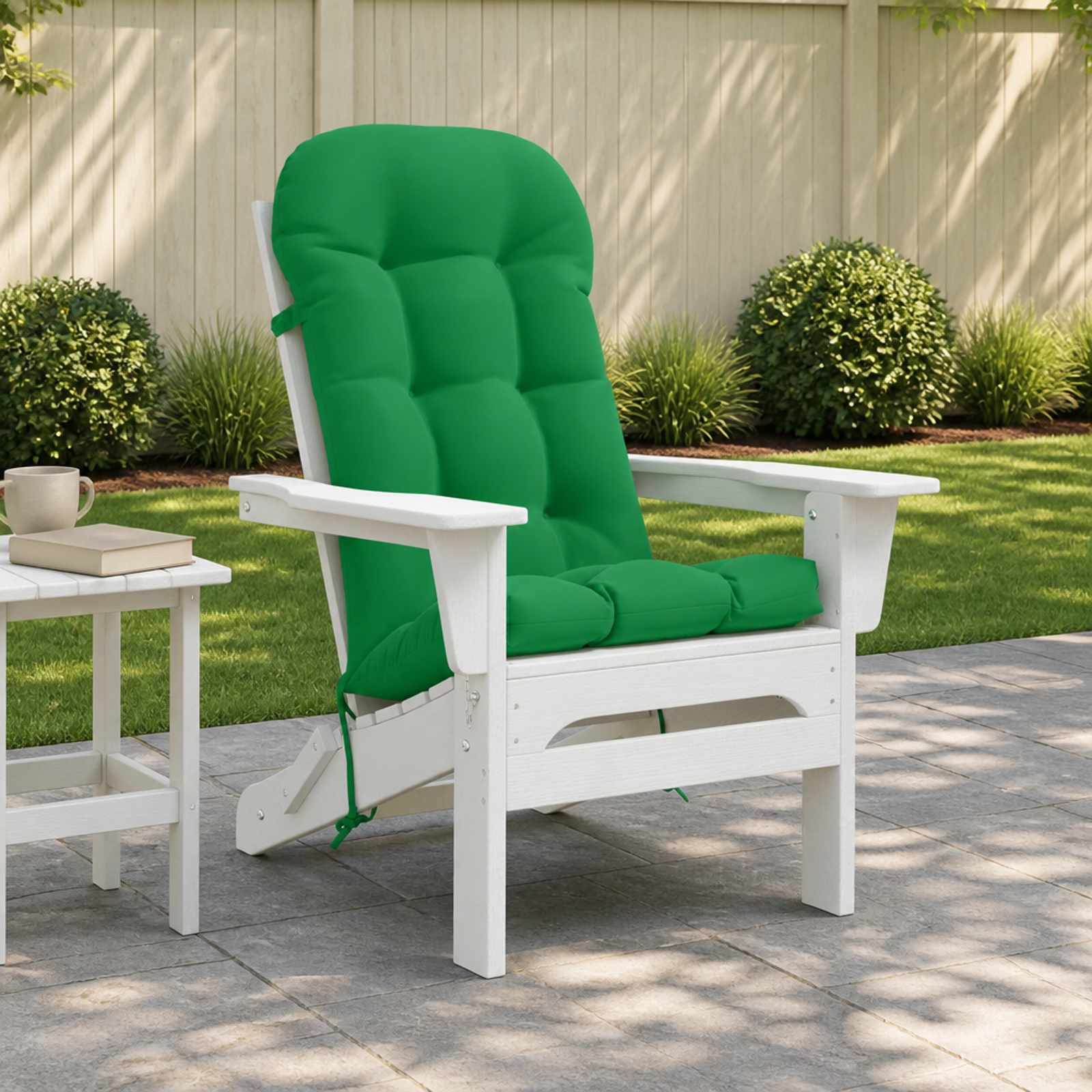 Blazina za stol Adirondack PUTTEN 100% poliester Zelena