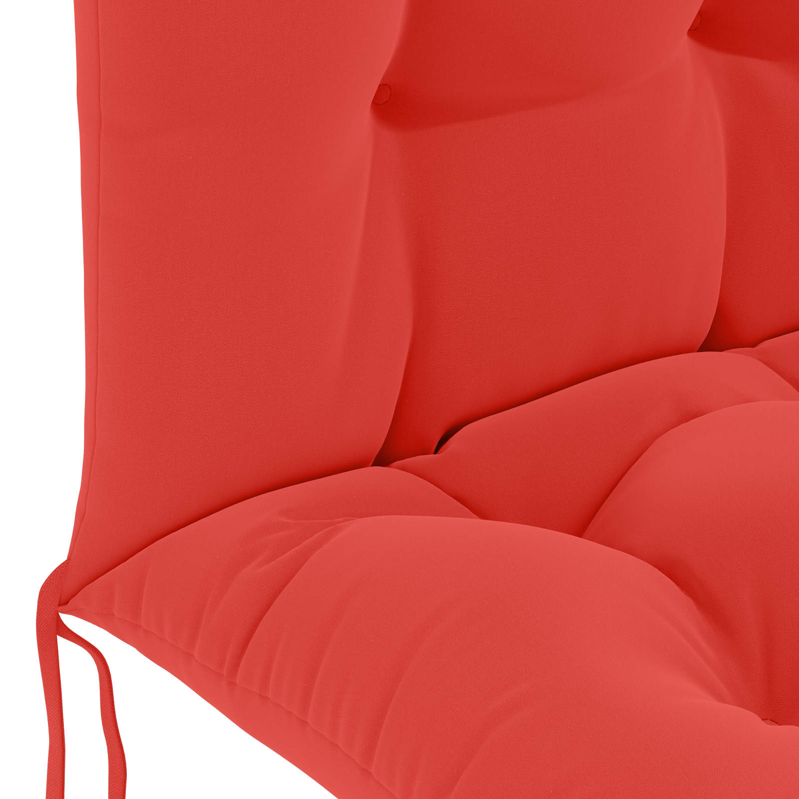 Zon Loungerkussen PUTTEN 100% Polyester Rood 48 x 112 x 10 cm image 5