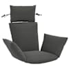vidaXL Adirondacki padjad PUTTEN 100% Pol&uuml;ester Antratsiit