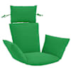 vidaXL Adirondacki padjad PUTTEN 100% Pol&uuml;ester Roheline