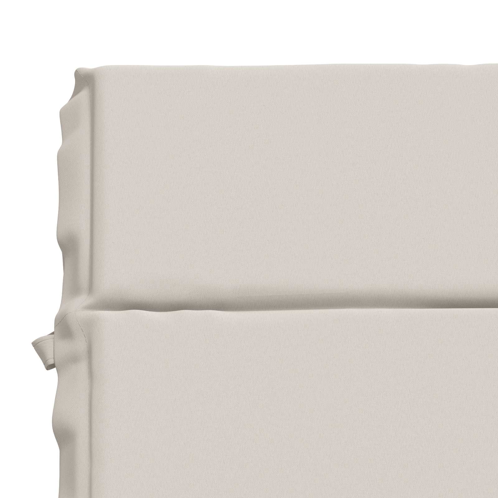 Ligstoel Kussen GEMERT 100% Polyester Wit 200 x 50 x 3 cm image 5