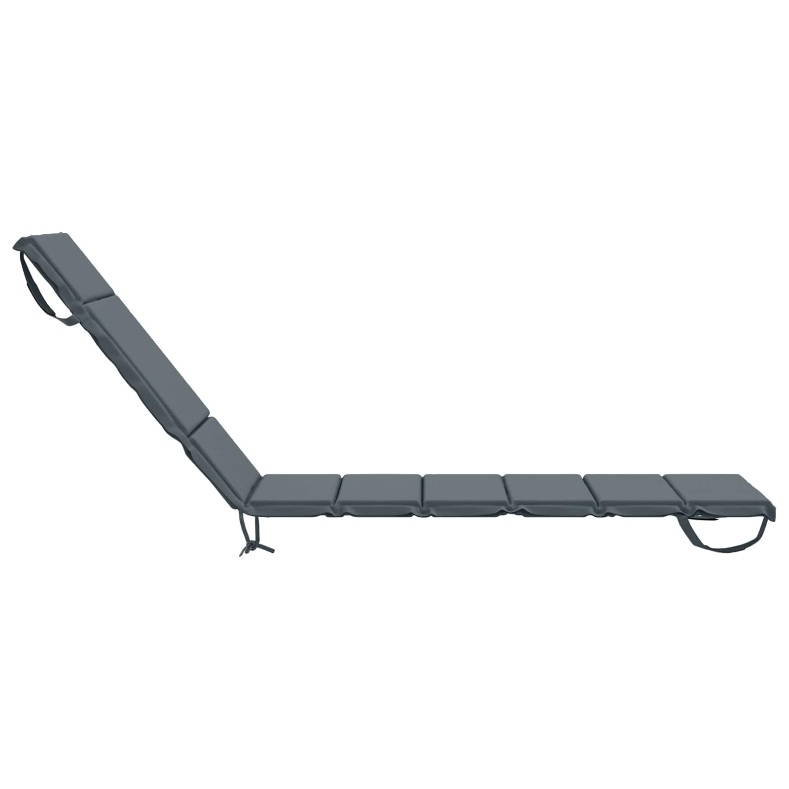 Ligstoel Kussen GEMERT 100% Polyester Blauw 200 x 50 x 3 cm image 5