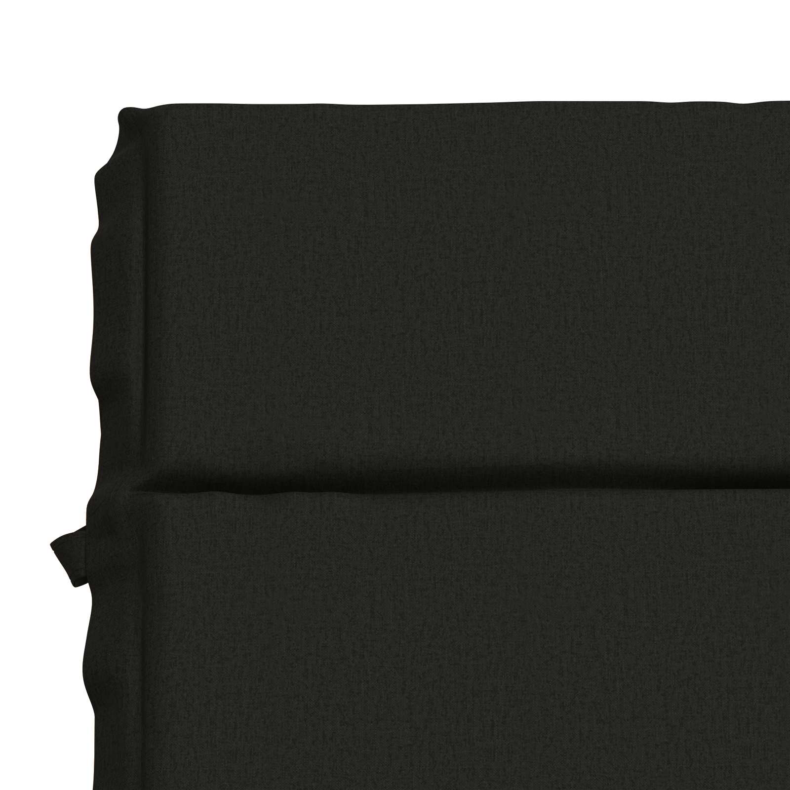 Ligstoel Kussen GEMERT 100% Polyester Zwart 200 x 50 x 3 cm image 5