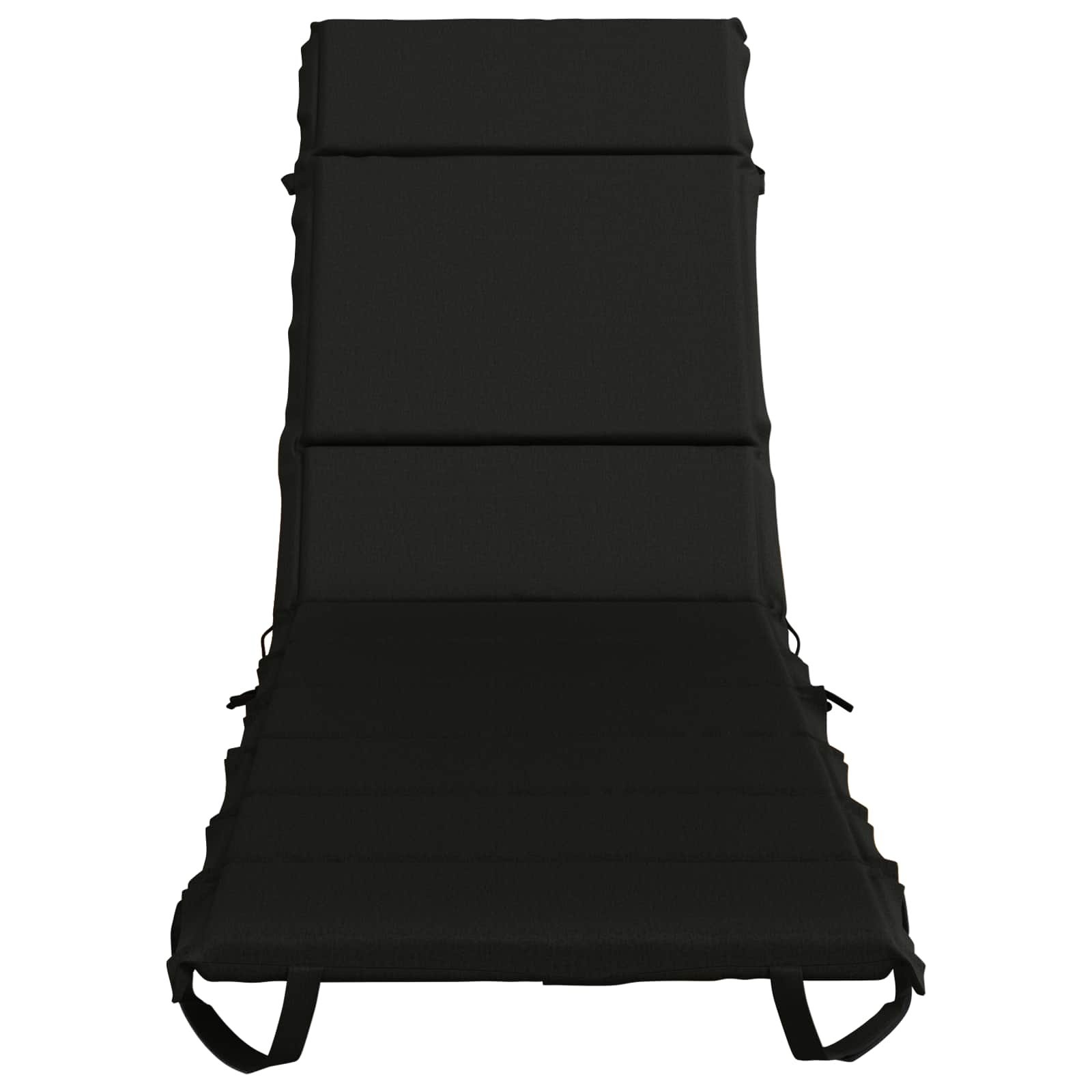 Ligstoel Kussen GEMERT 100% Polyester Zwart 200 x 50 x 3 cm image 3