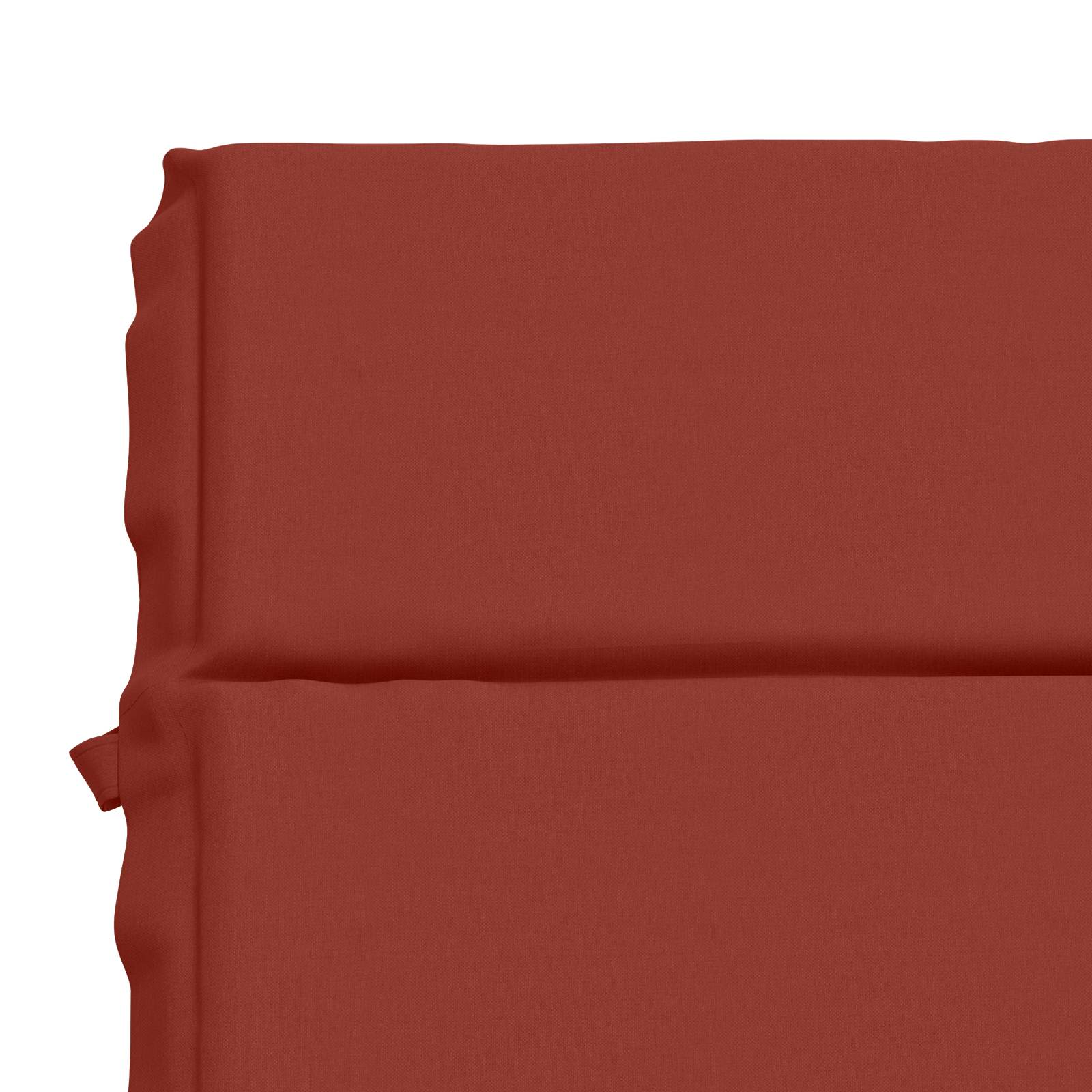 Ligstoel Kussen GEMERT 100% Polyester Rood 200 x 50 x 3 cm image 6