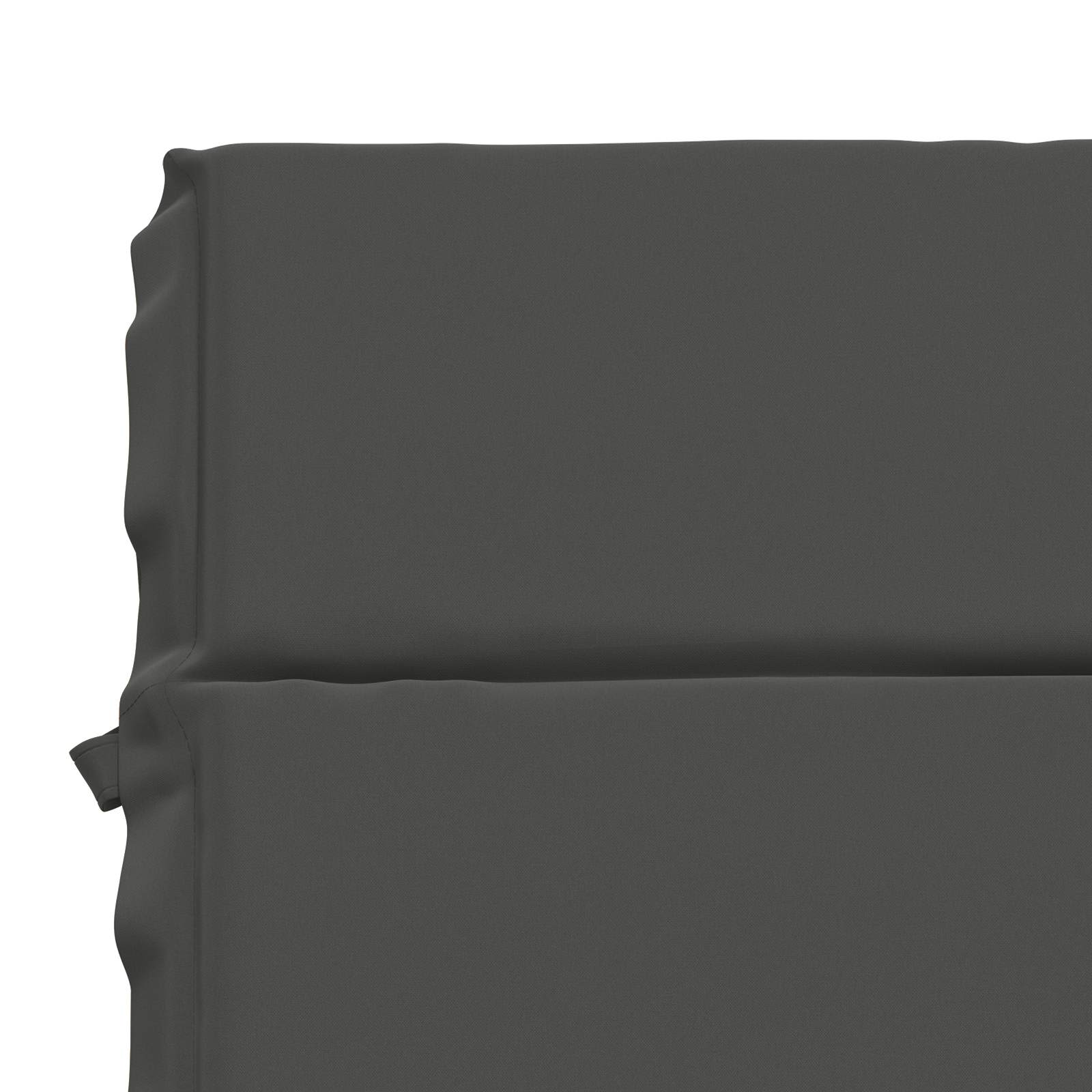Ligstoel Kussen GEMERT 100% Polyester Antraciet 200 x 50 x 3 cm image 6