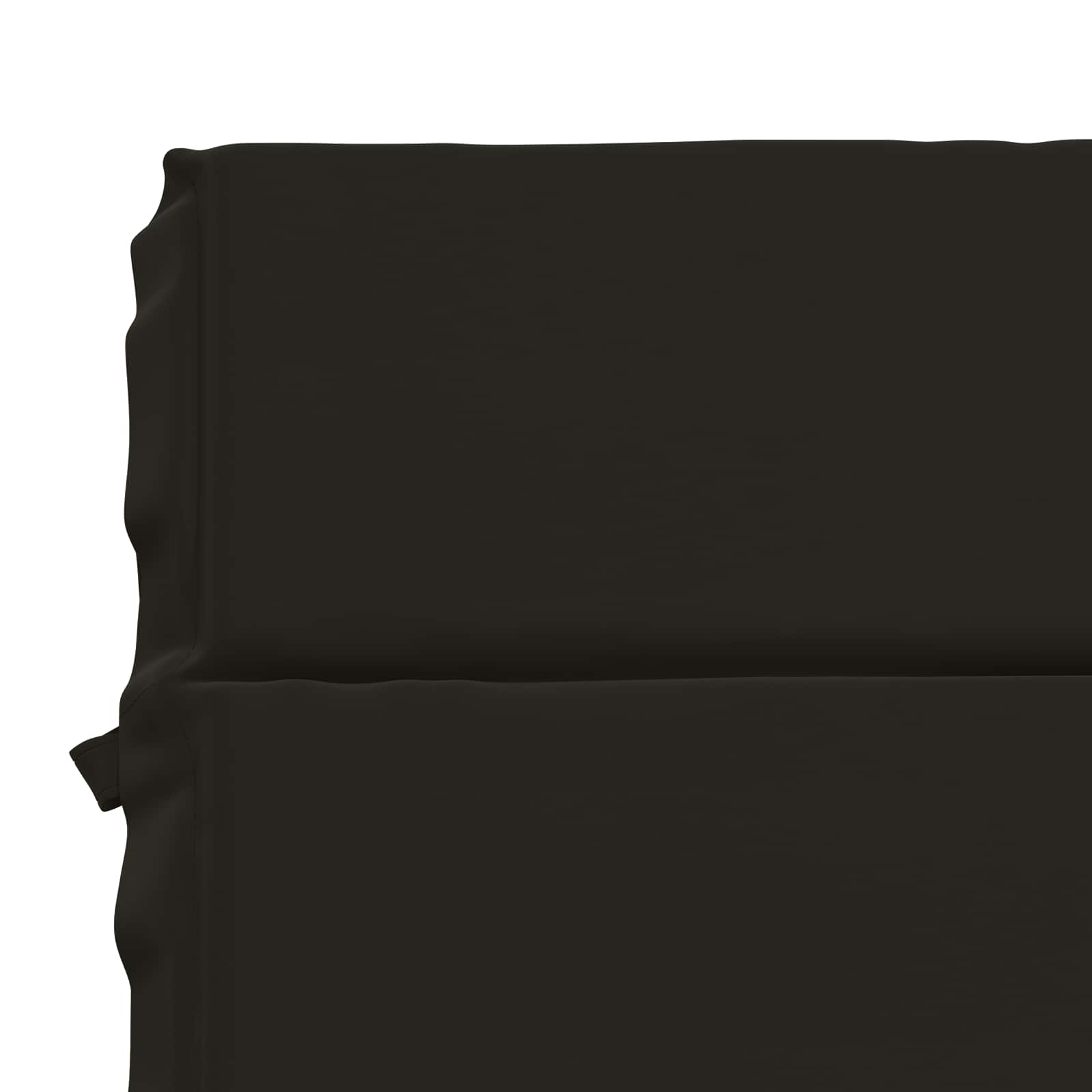 Ligstoel Kussen GEMERT 100% Polyester Zwart 200 x 50 x 3 cm image 5