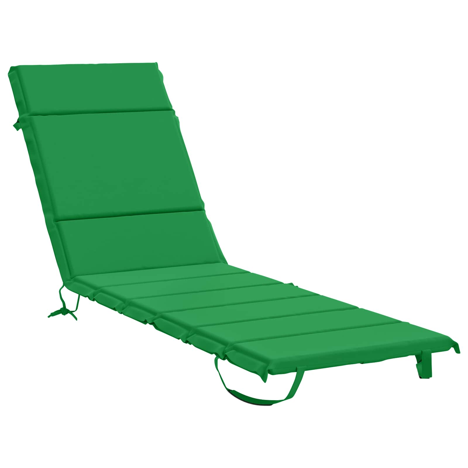 Ligstoel Kussen GEMERT 100% Polyester Groen 200 x 50 x 3 cm image 2