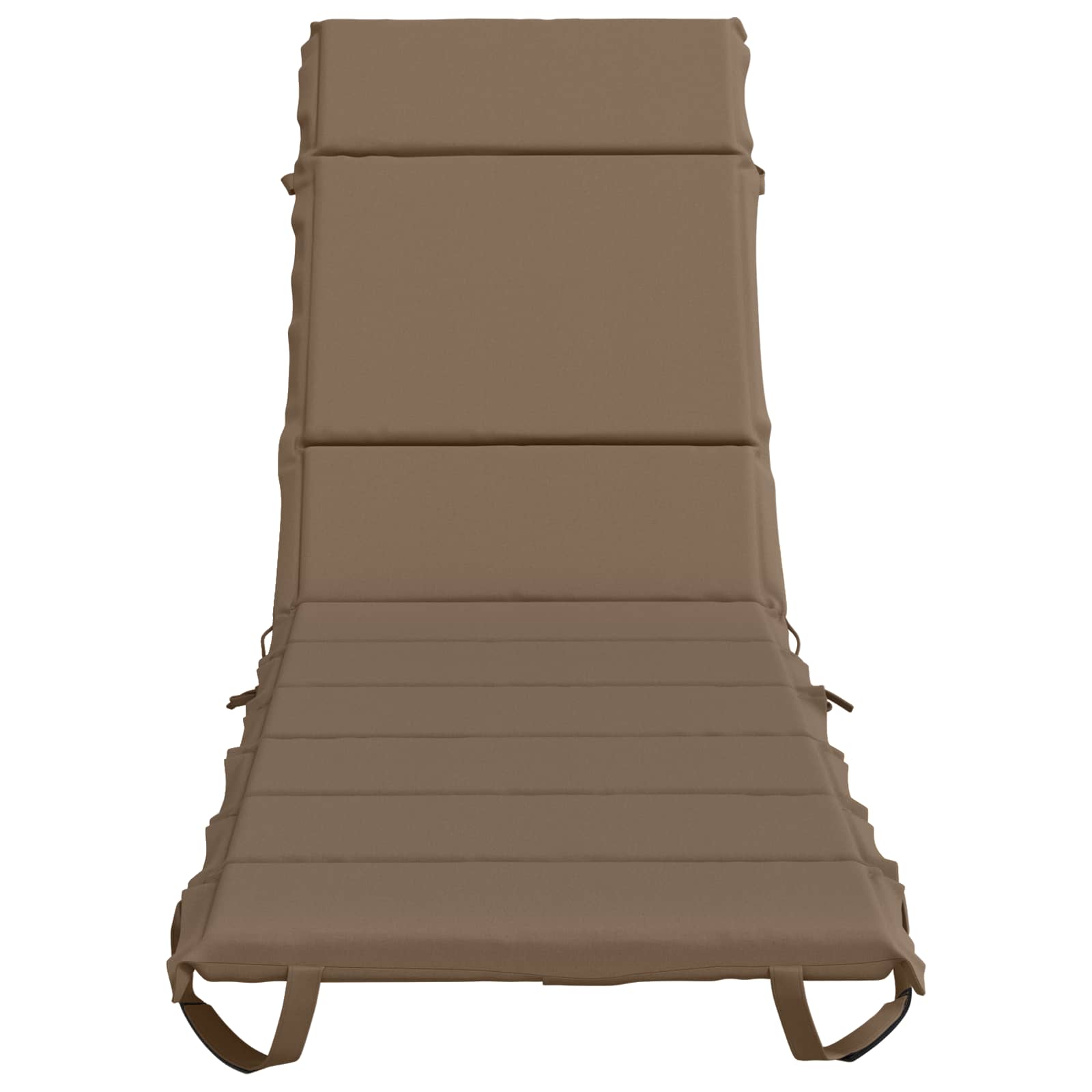 Ligstoel Kussen GEMERT 100% Polyester Taupe 200 x 60 x 3 cm image 4
