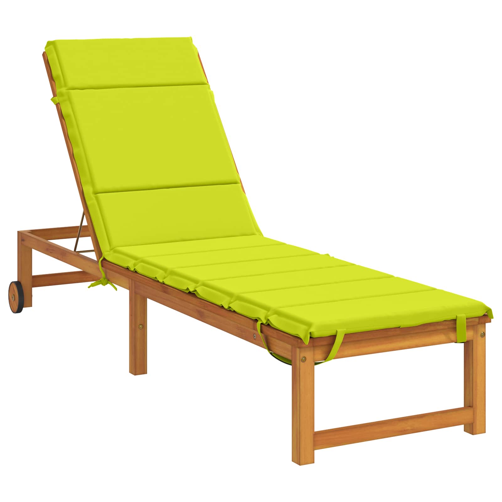 Ligstoel Kussen GEMERT 100% Polyester Helder groen image 3