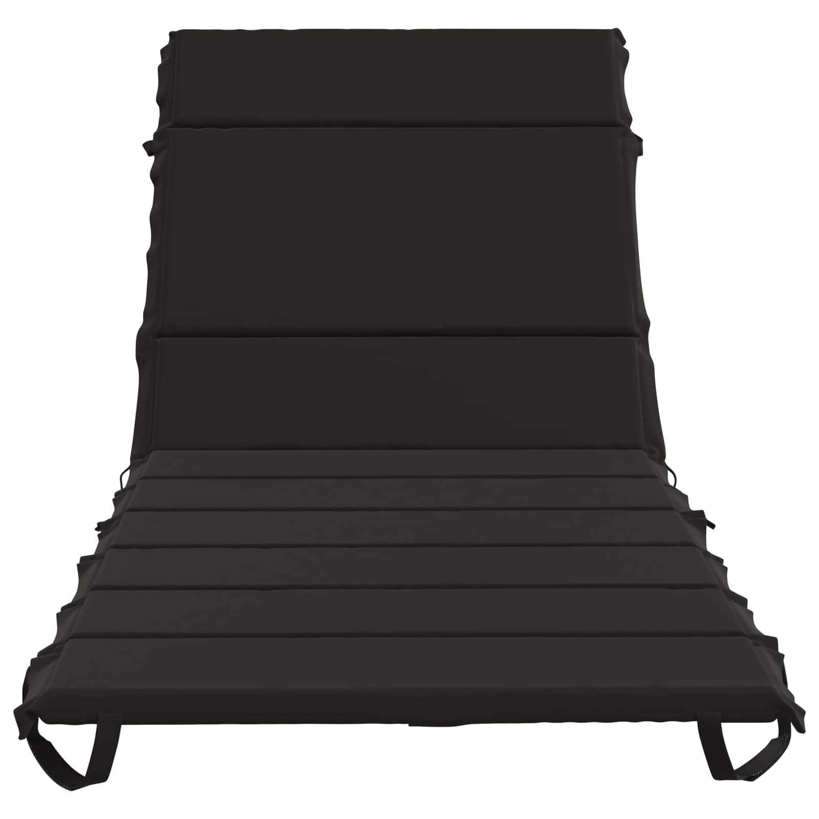 Ligstoel Kussen GEMERT 100% Polyester Zwart 200 x 70 x 3 cm image 4