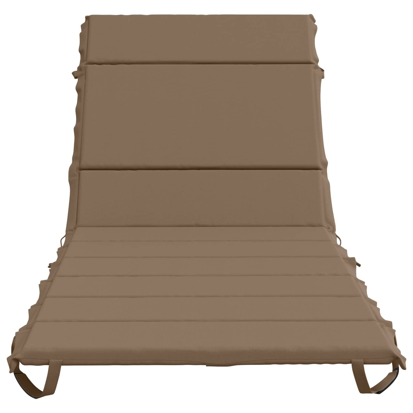 Ligstoel Kussen GEMERT 100% Polyester Taupe 200 x 80 x 3 cm image 4