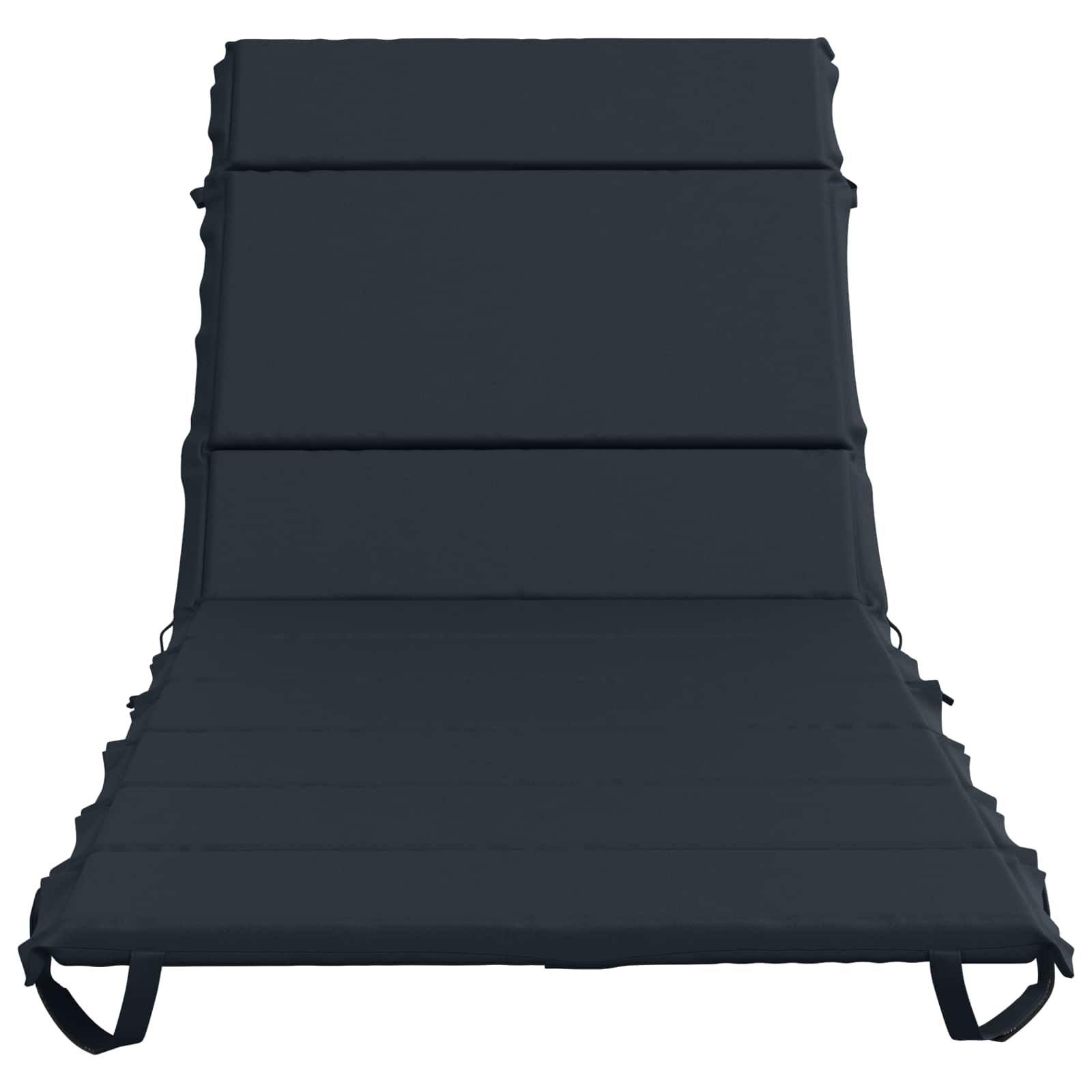 vidaXL Ligstoel Kussen GEMERT 100% Polyester Donkerblauw blauw, foto 4
