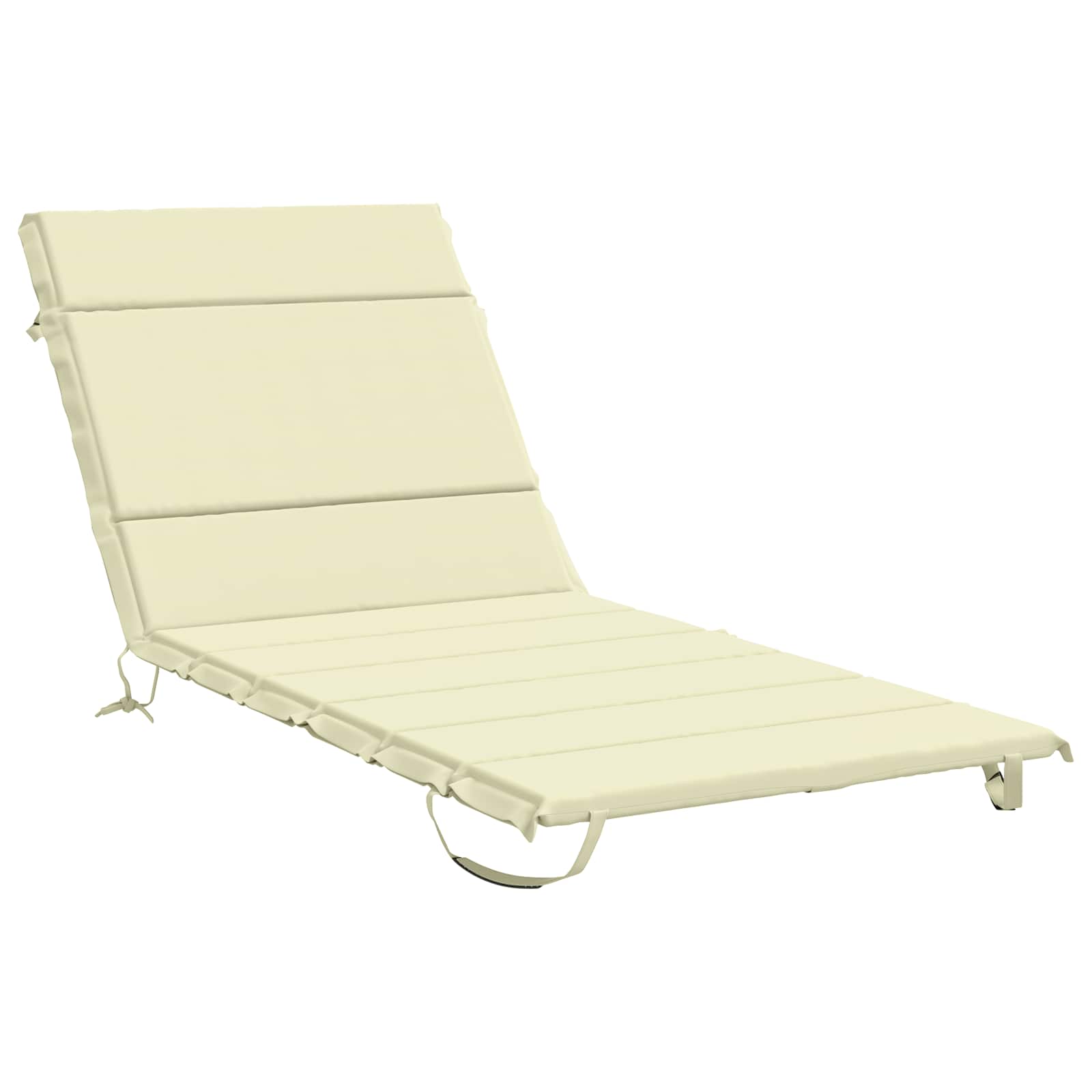 Ligstoel Kussen GEMERT 100% Polyester Crèmekleurig image 1