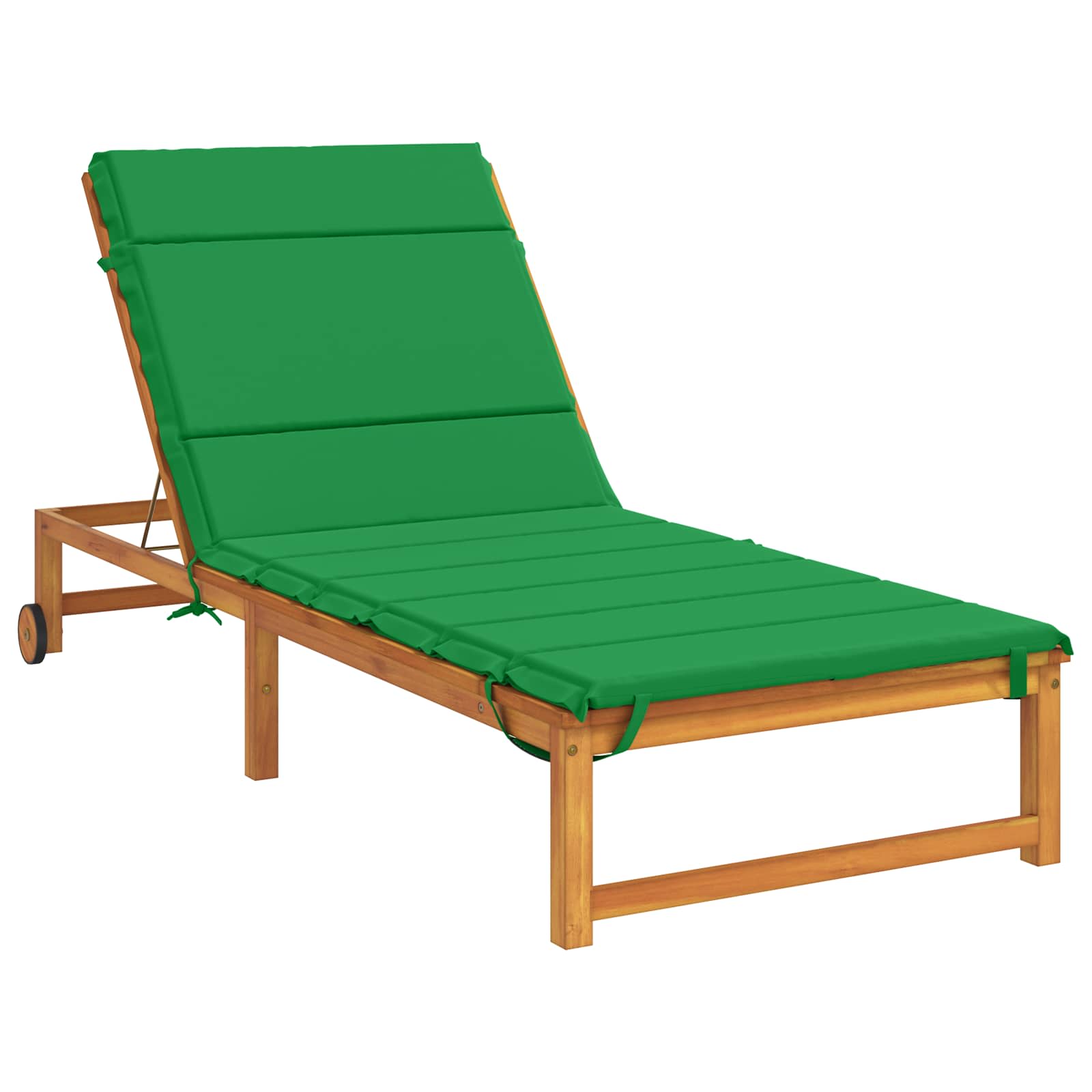 Ligstoel Kussen GEMERT 100% Polyester Groen 200 x 80 x 3 cm image 3