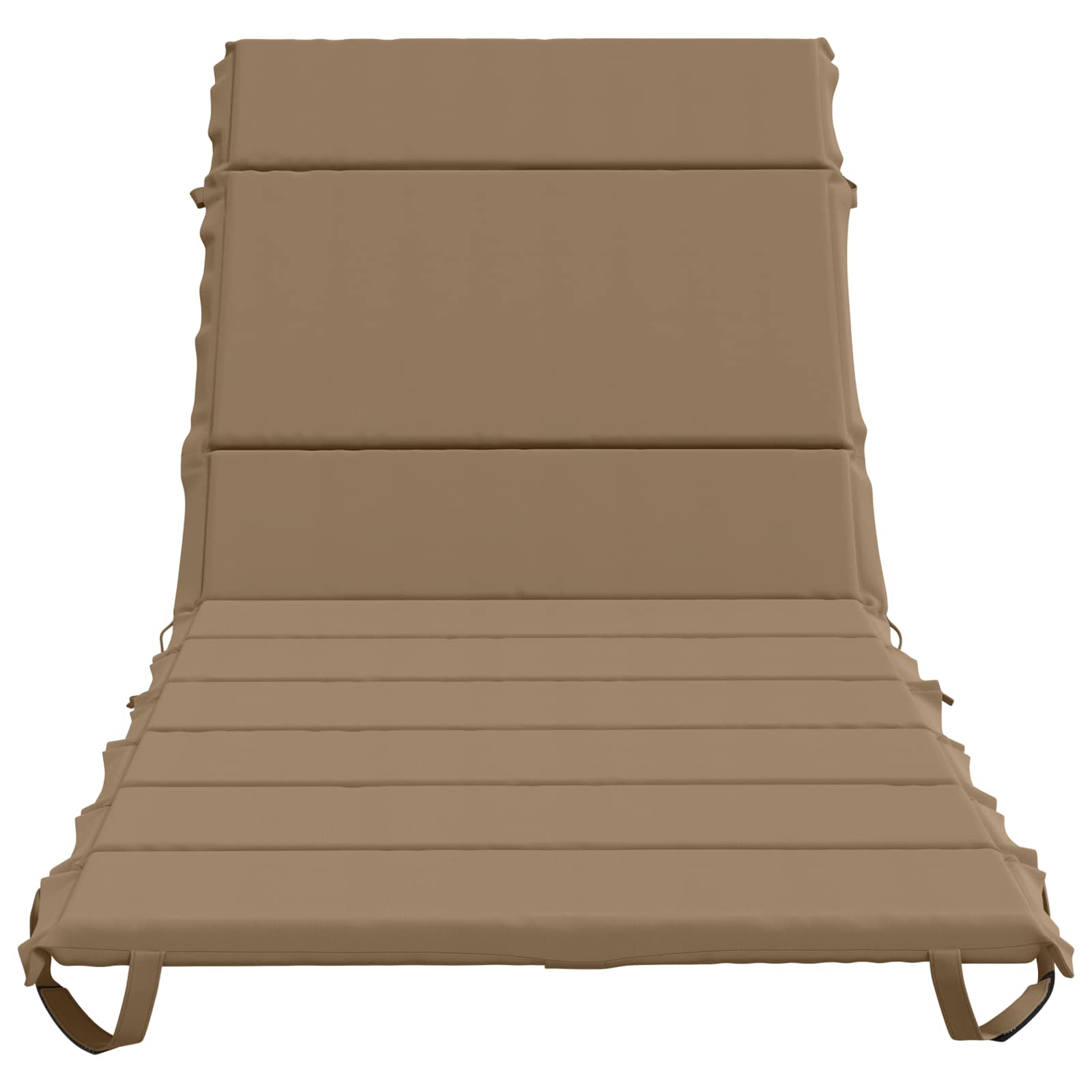Ligstoel Kussen GEMERT 100% Polyester Taupe 200 x 80 x 3 cm image 4