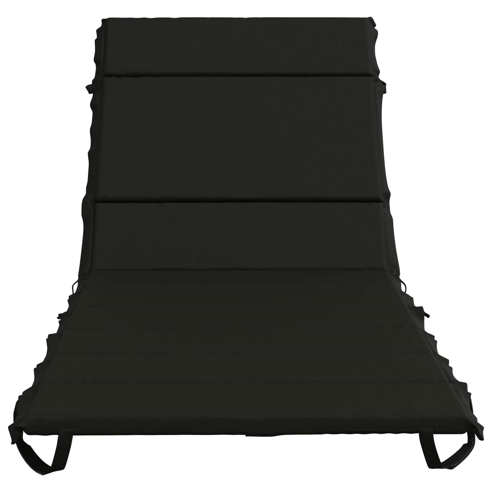 Ligstoel Kussen GEMERT 100% Polyester Zwart 200 x 90 x 3 cm image 4