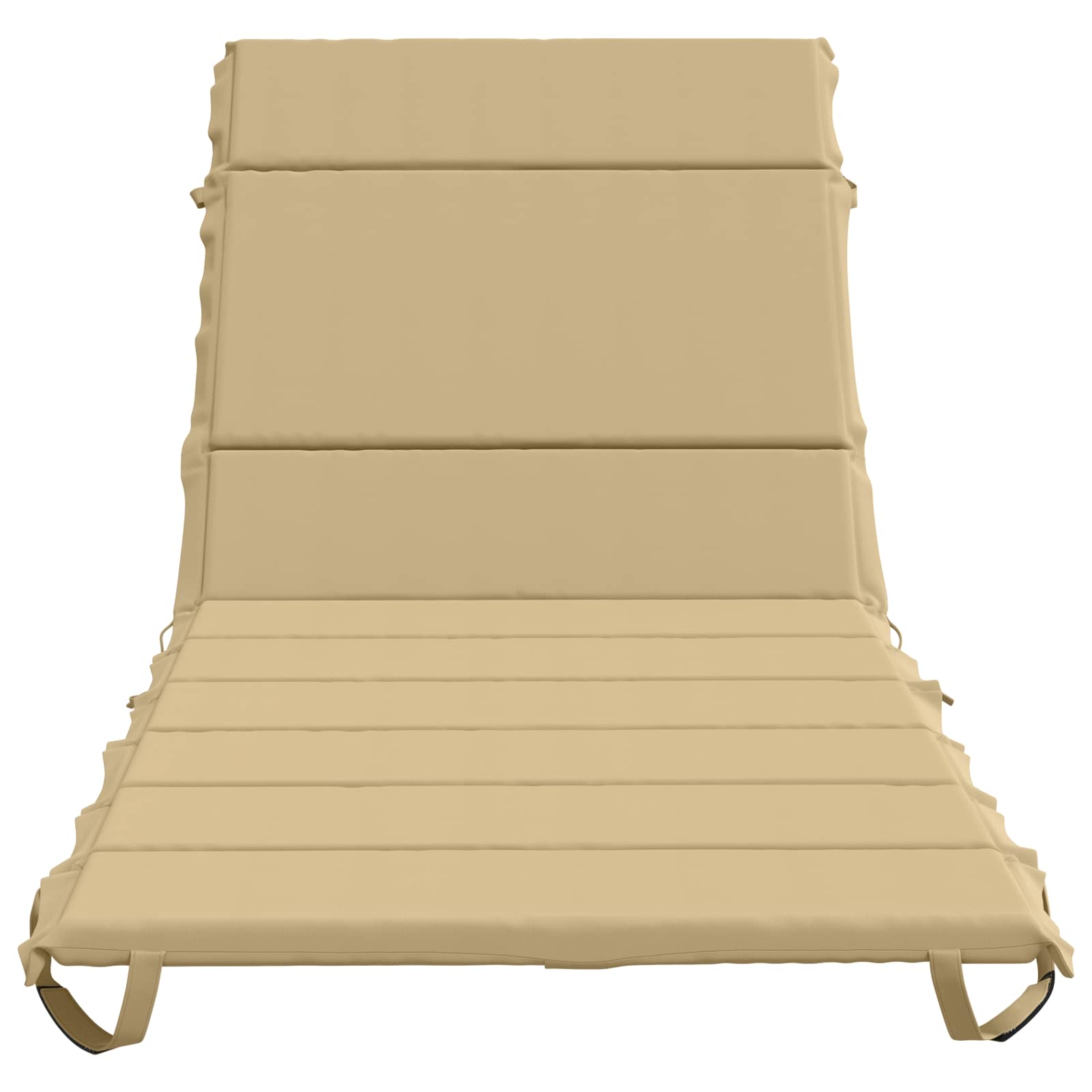 Ligstoel Kussen GEMERT 100% Polyester Beige 200 x 90 x 3 cm image 4