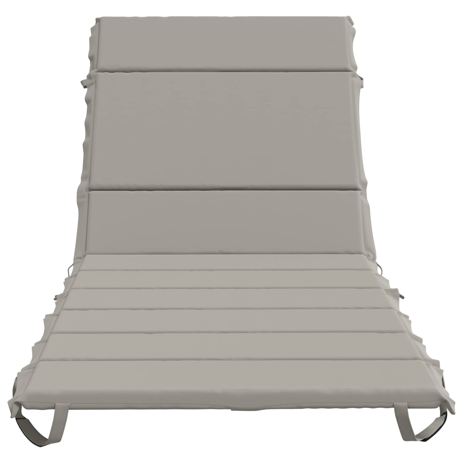 Ligstoel Kussen GEMERT 100% Polyester Grijs 200 x 90 x 3 cm image 4