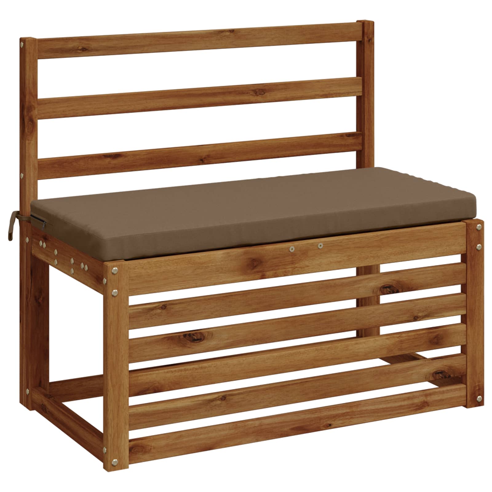 Bankkussen SOEST 100% Polyester Taupe 60 x 40 x 5 cm image 2
