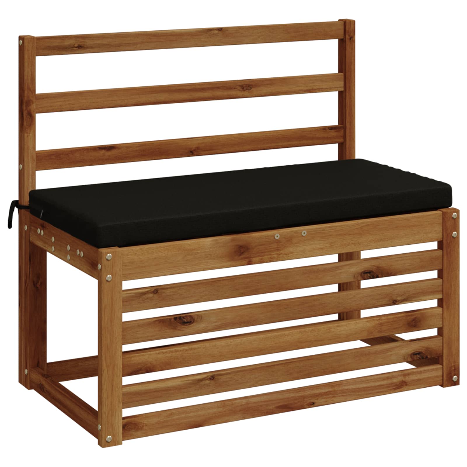 Bankkussen SOEST 100% Polyester Zwart 60 x 40 x 5 cm image 2