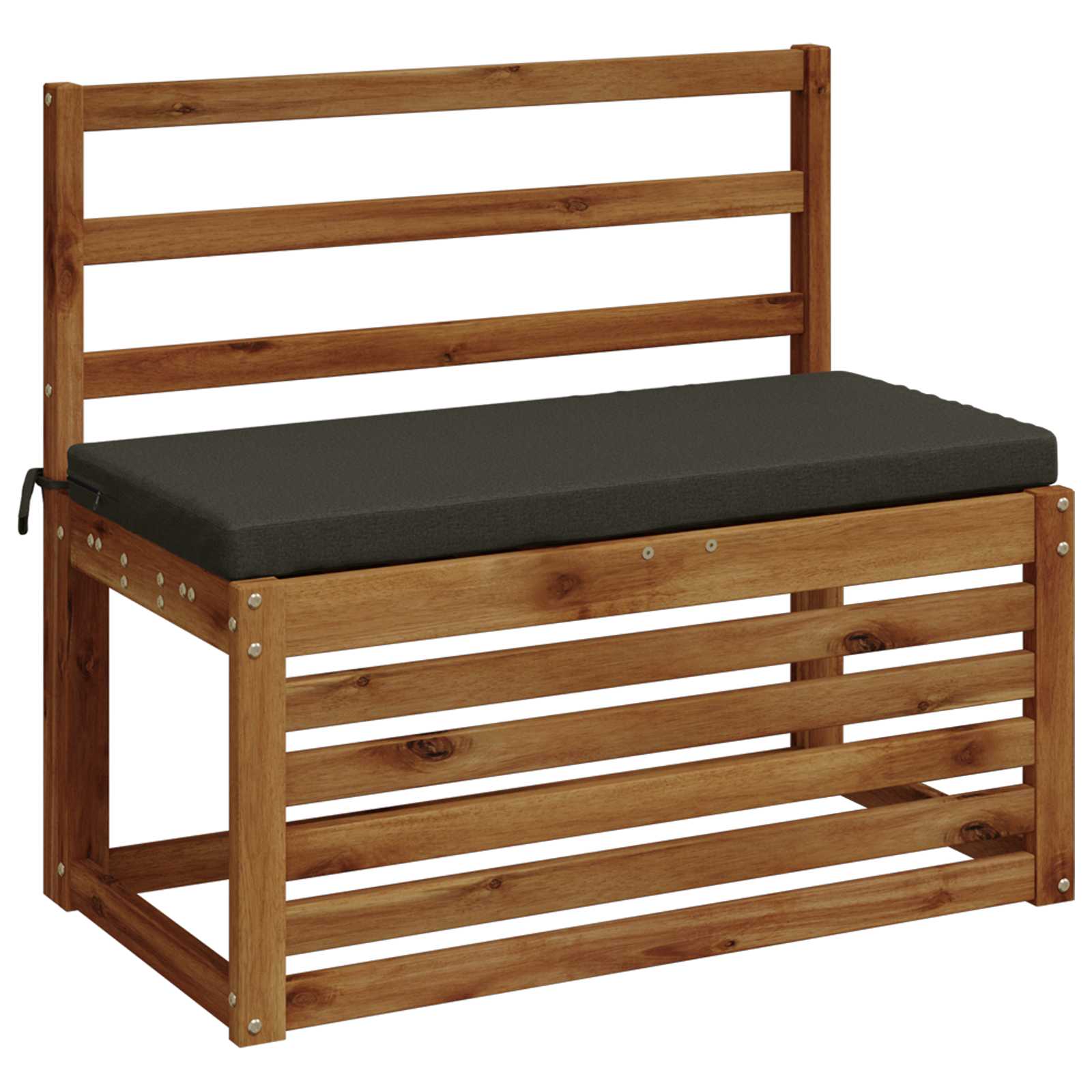 Bankkussen SOEST 100% Polyester Antraciet 60 x 40 x 5 cm image 2