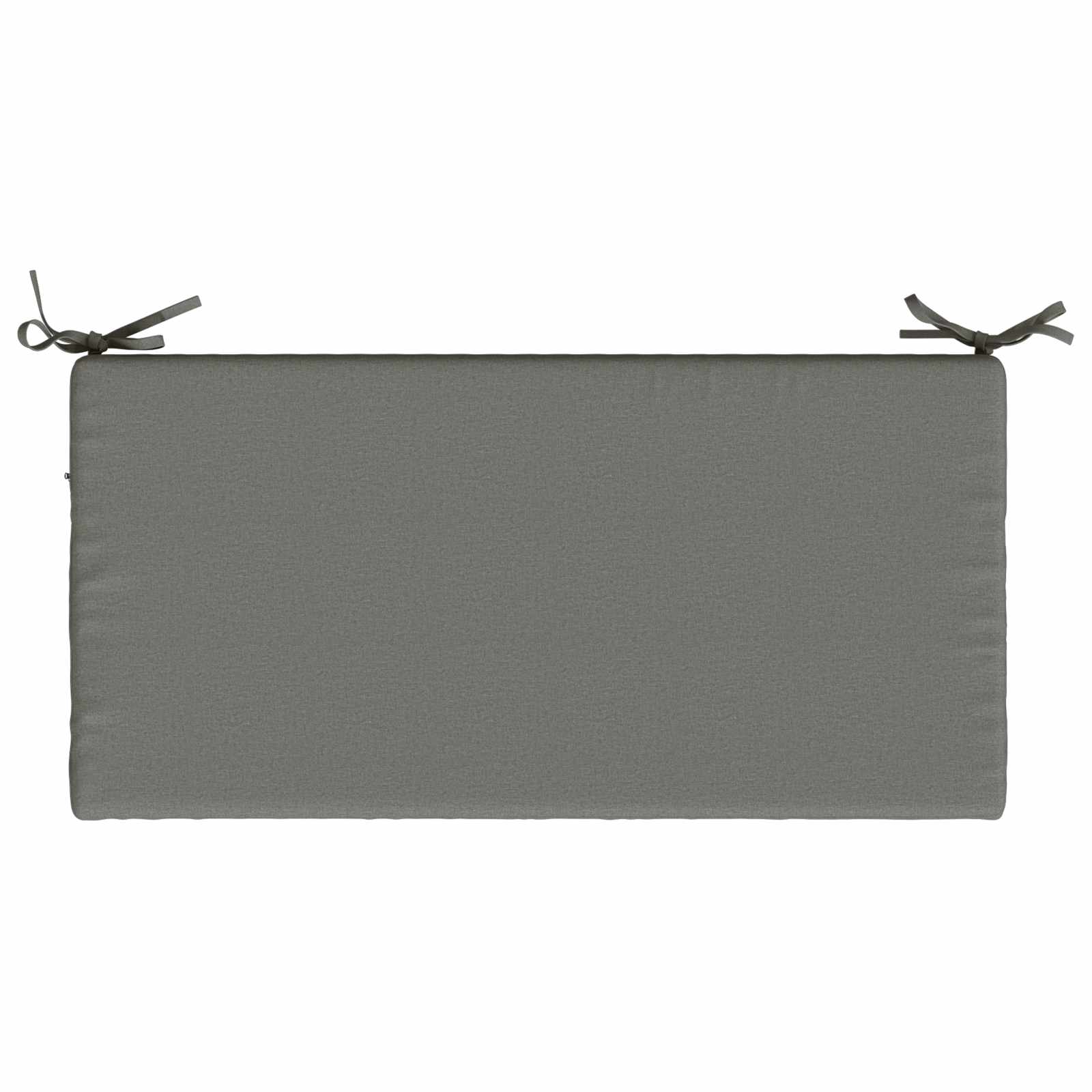 Blazine za klopi SOEST 2 kos 100% poliester Siva 60 x 40 x 5 cm