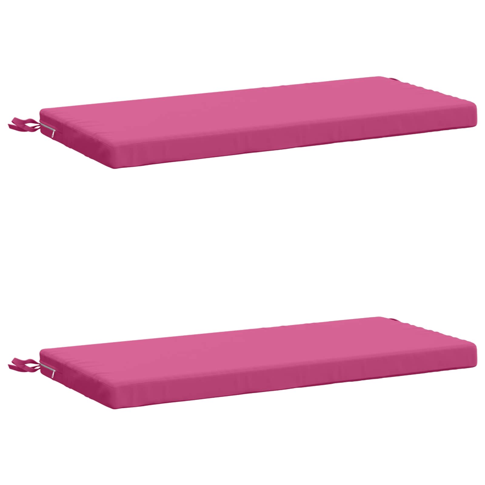 2-delige Bankkussens SOEST 2 st 100% Polyester Roze image 1