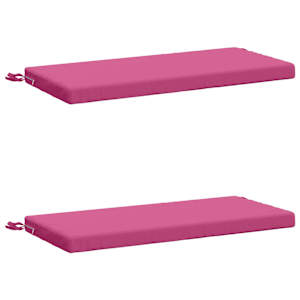 vidaXL 2-osaline Padi Pinkidele SOEST 2 tk 100% Pol&uuml;ester Roosa