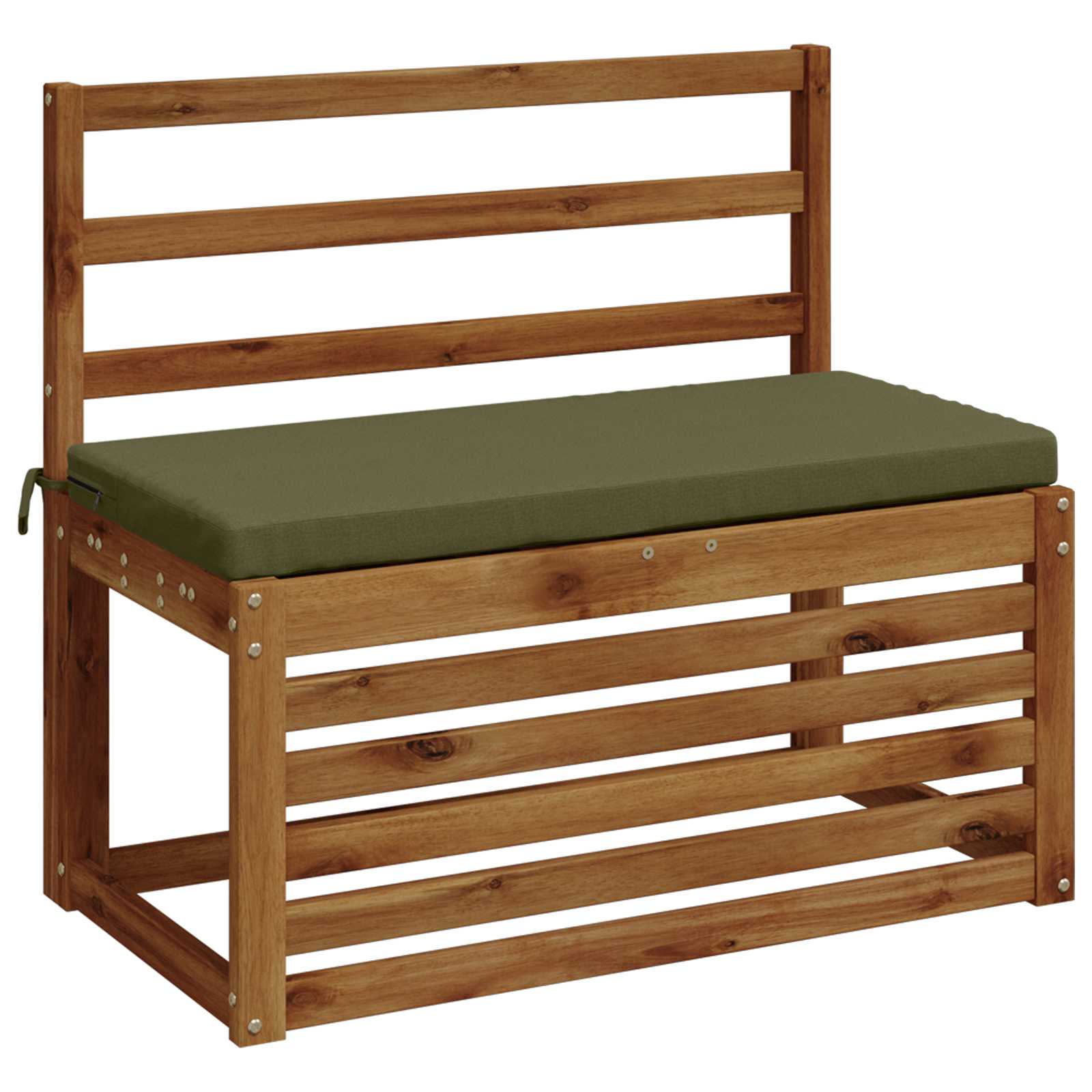 Bankkussen SOEST 100% Polyester Olijfgroen 80 x 40 x 5 cm image 2