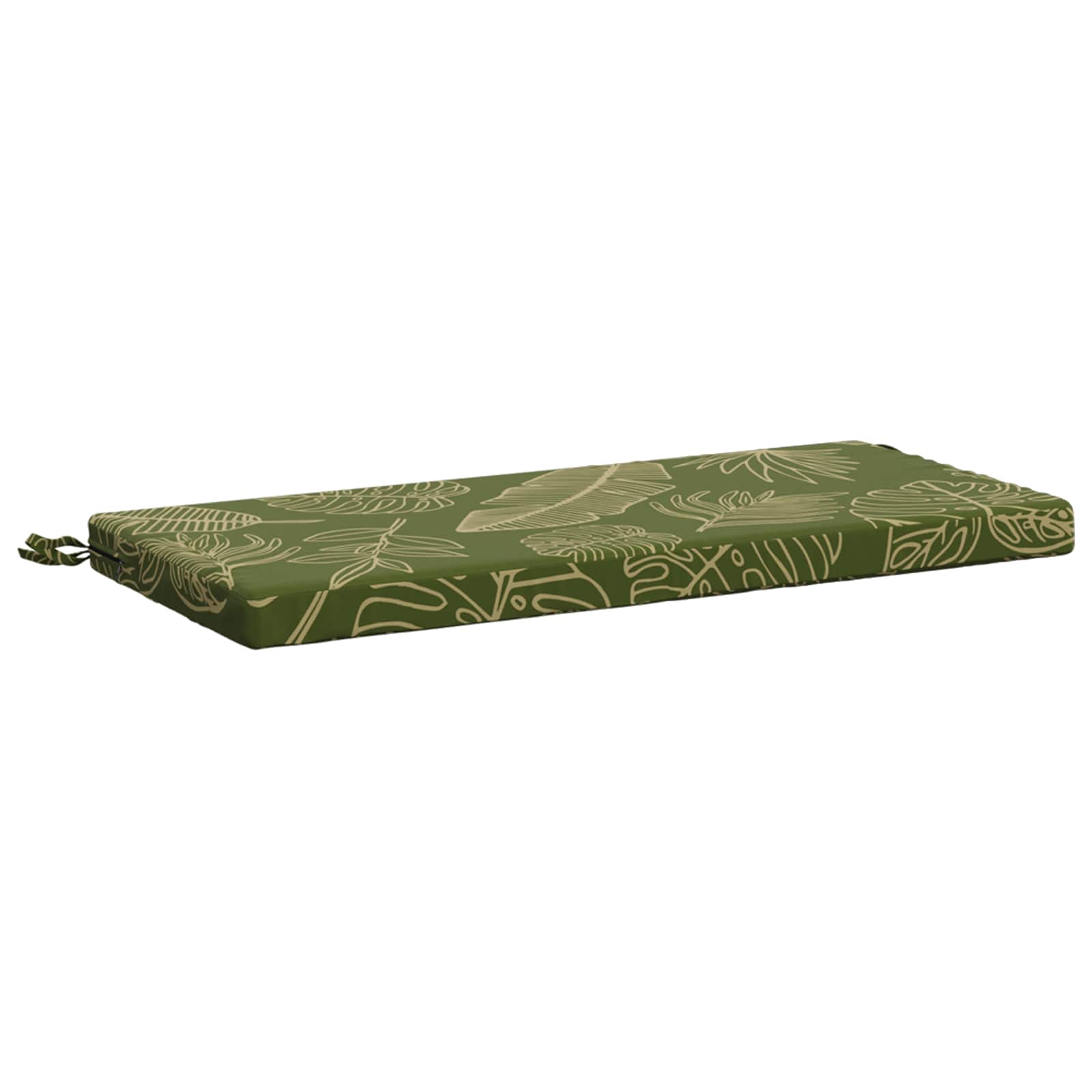 Bankkussen SOEST 100% Polyester Bladontwerp 80 x 40 x 5 cm image 1
