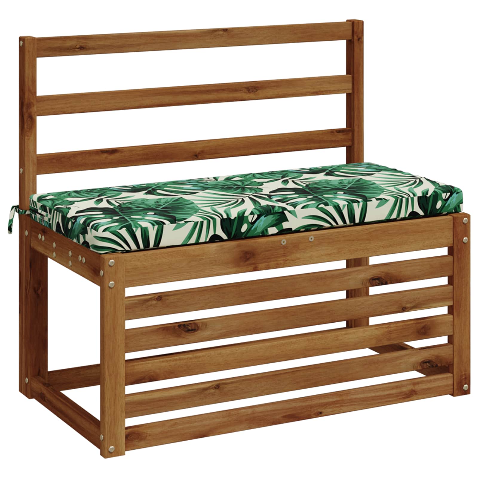 Bankkussen SOEST 100% Polyester Bladpatroon 80 x 40 x 5 cm image 2