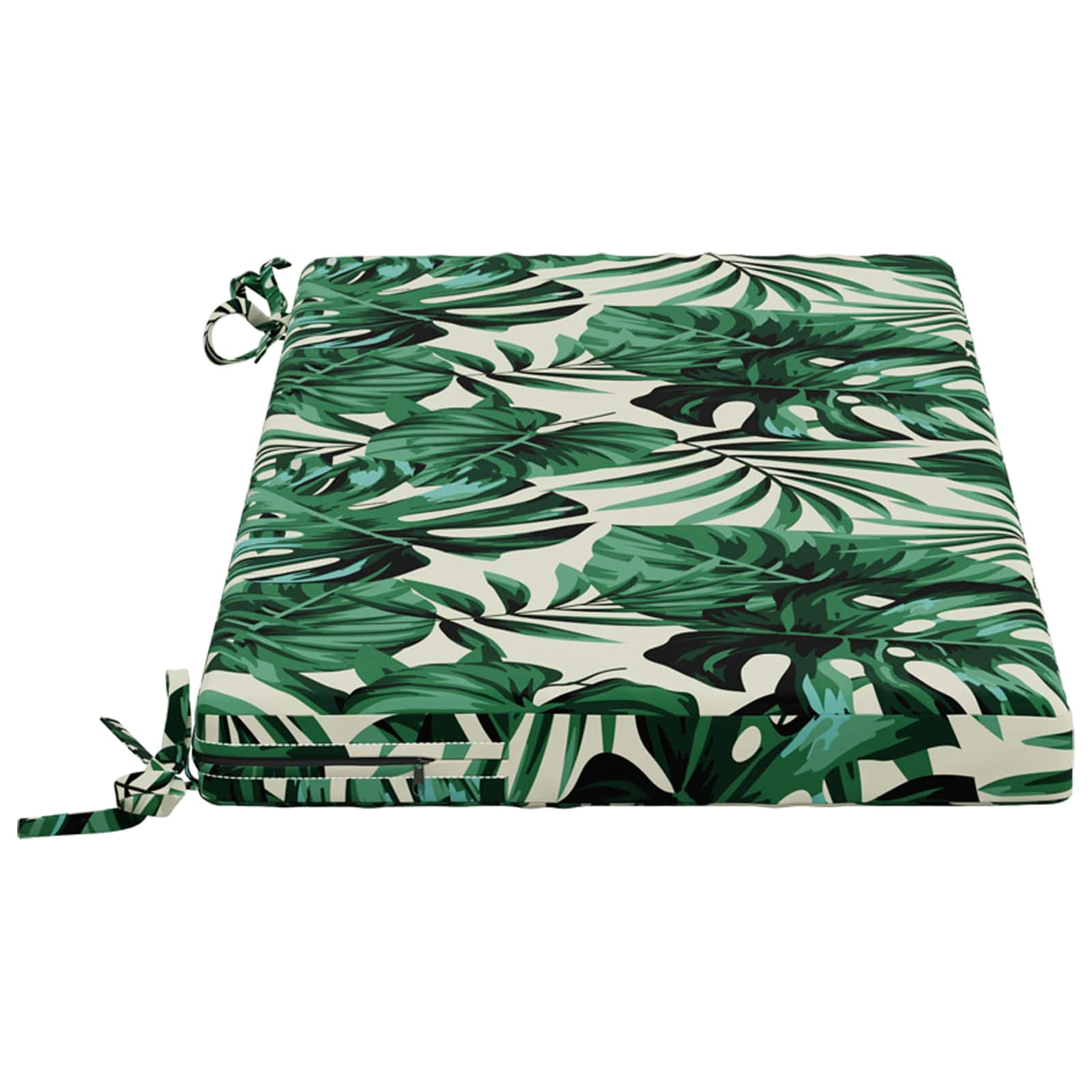Bankkussen SOEST 100% Polyester Bladpatroon 80 x 40 x 5 cm image 3