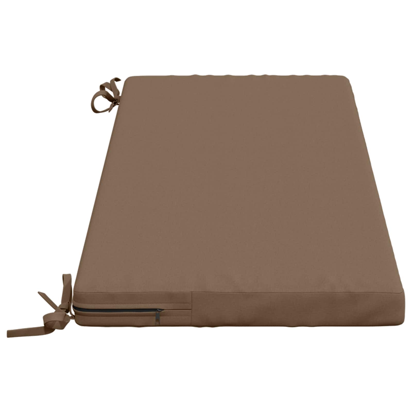 Bankkussen SOEST 100% Polyester Taupe 100 x 40 x 5 cm image 3