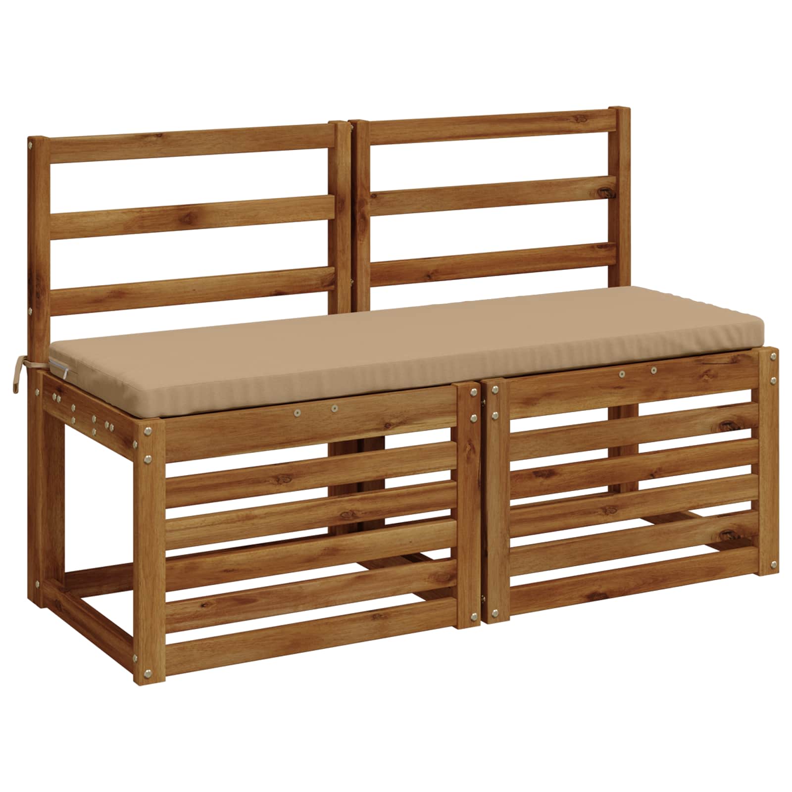 Bankkussen SOEST 100% Polyester Zand 100 x 40 x 5 cm image 2
