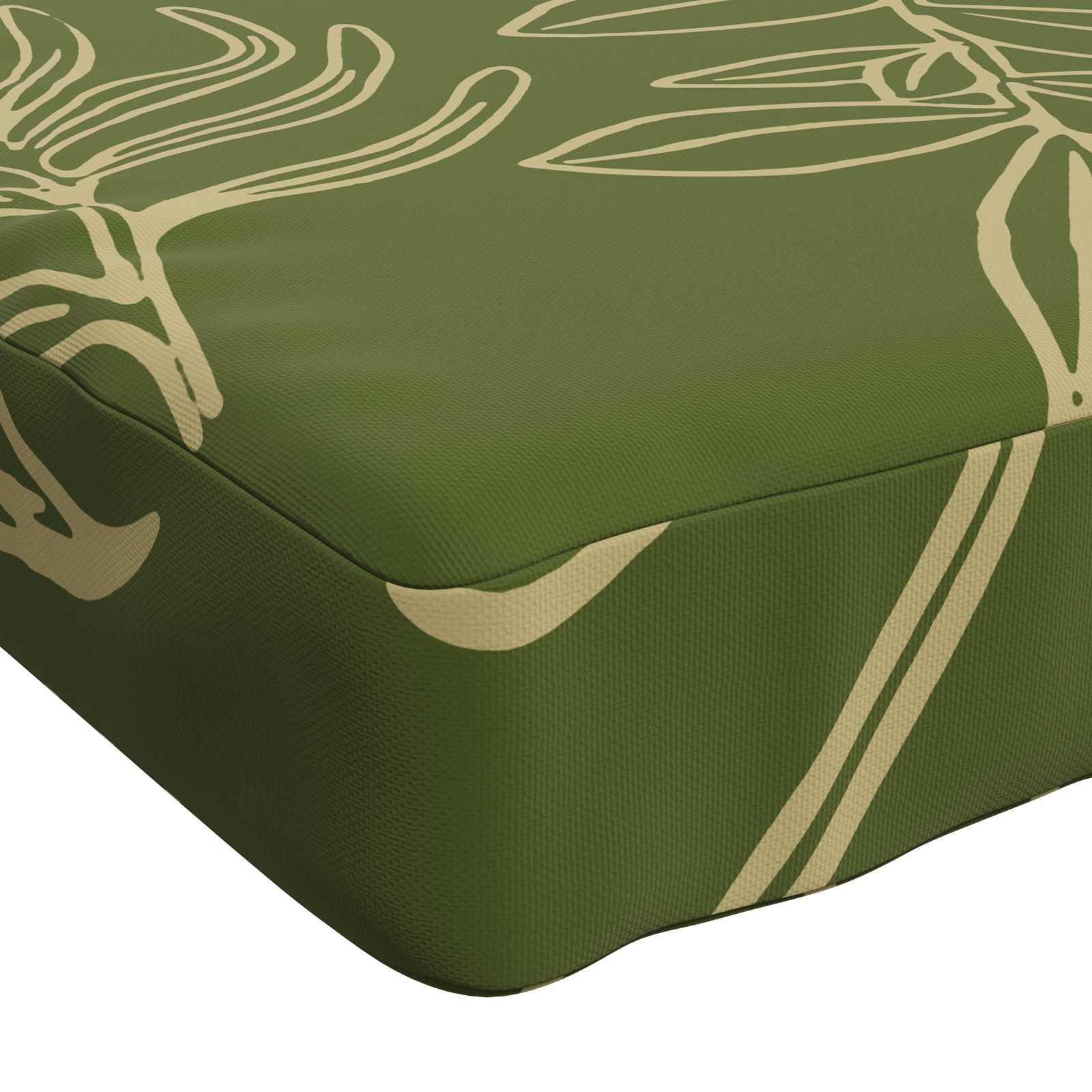 Bankkussen SOEST 100% Polyester Bladontwerp 100 x 40 x 5 cm image 6