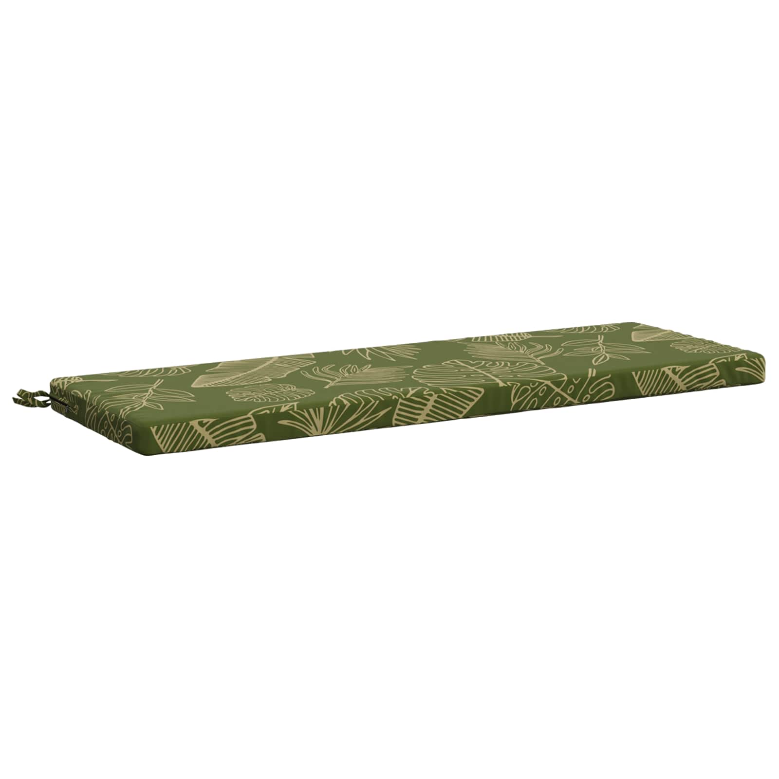 Bankkussen SOEST 100% Polyester Bladontwerp 100 x 40 x 5 cm image 1