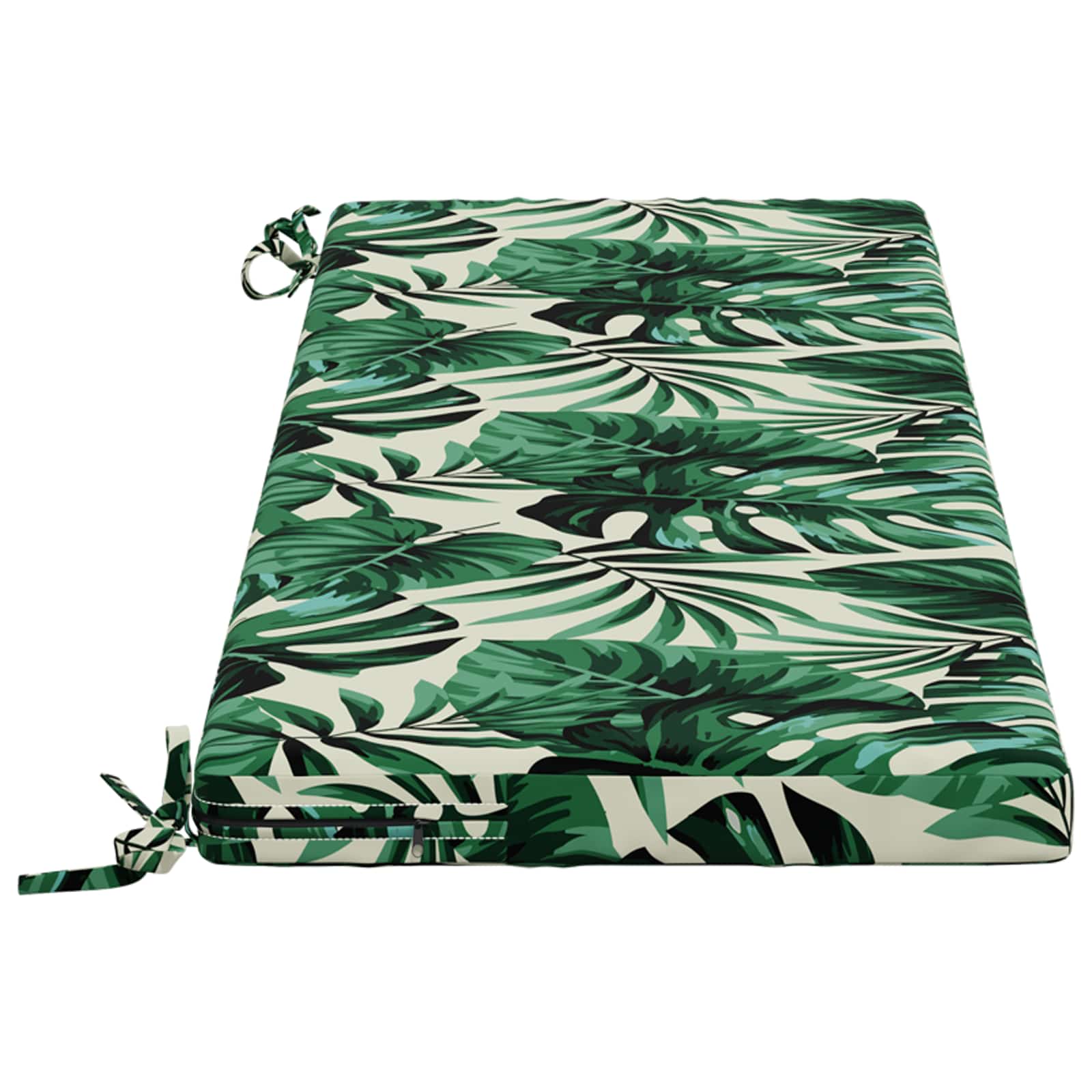 Bankkussen SOEST 100% Polyester Bladpatroon 100 x 40 x 5 cm image 3