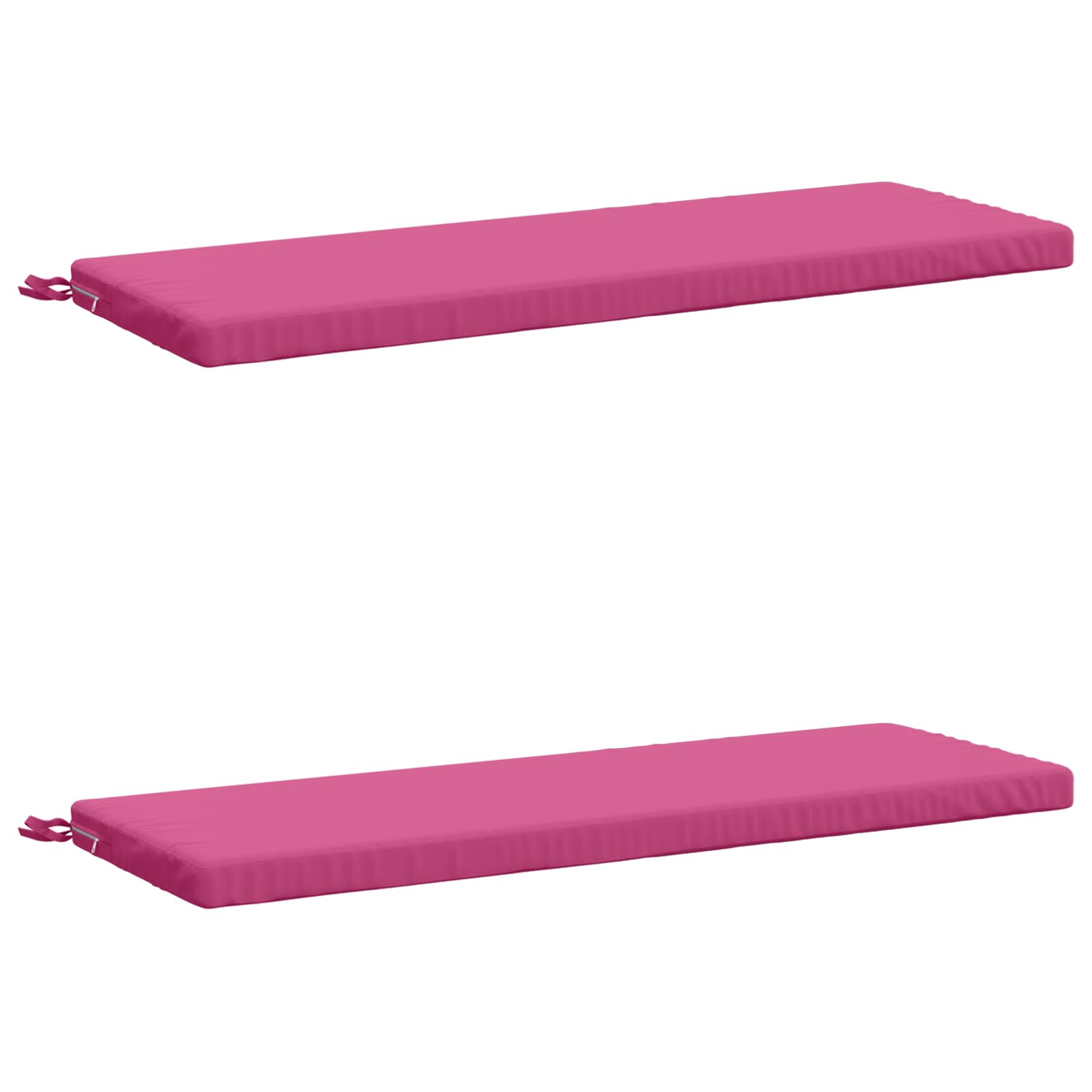 2-delige Bankkussens SOEST 2 st 100% Polyester Roze image 1