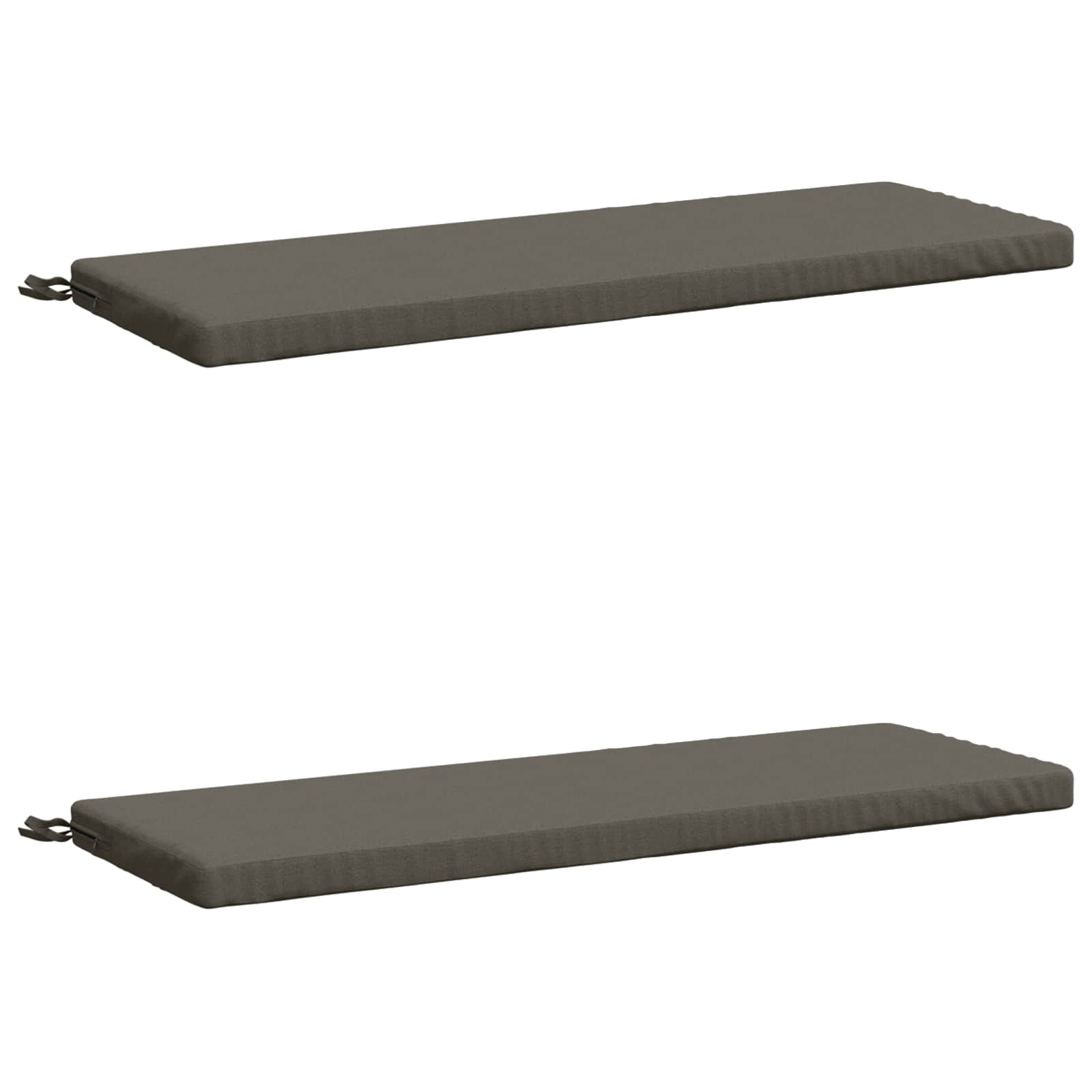2-delige Bankkussens SOEST 2 st 100% Polyester Grijs image 1