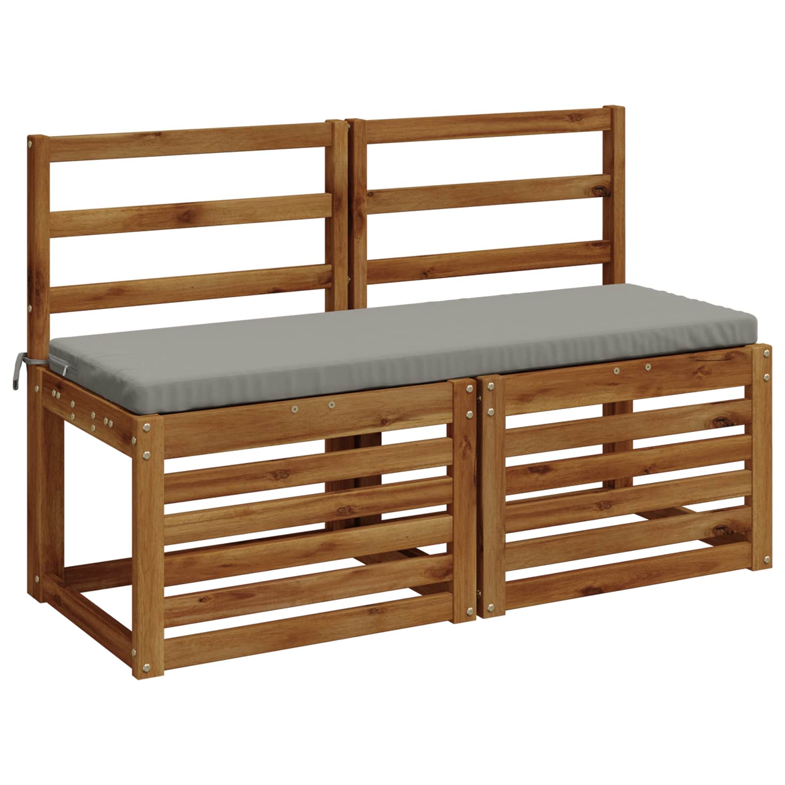 Bankkussen SOEST 100% Polyester Grijs 110 x 40 x 5 cm image 2