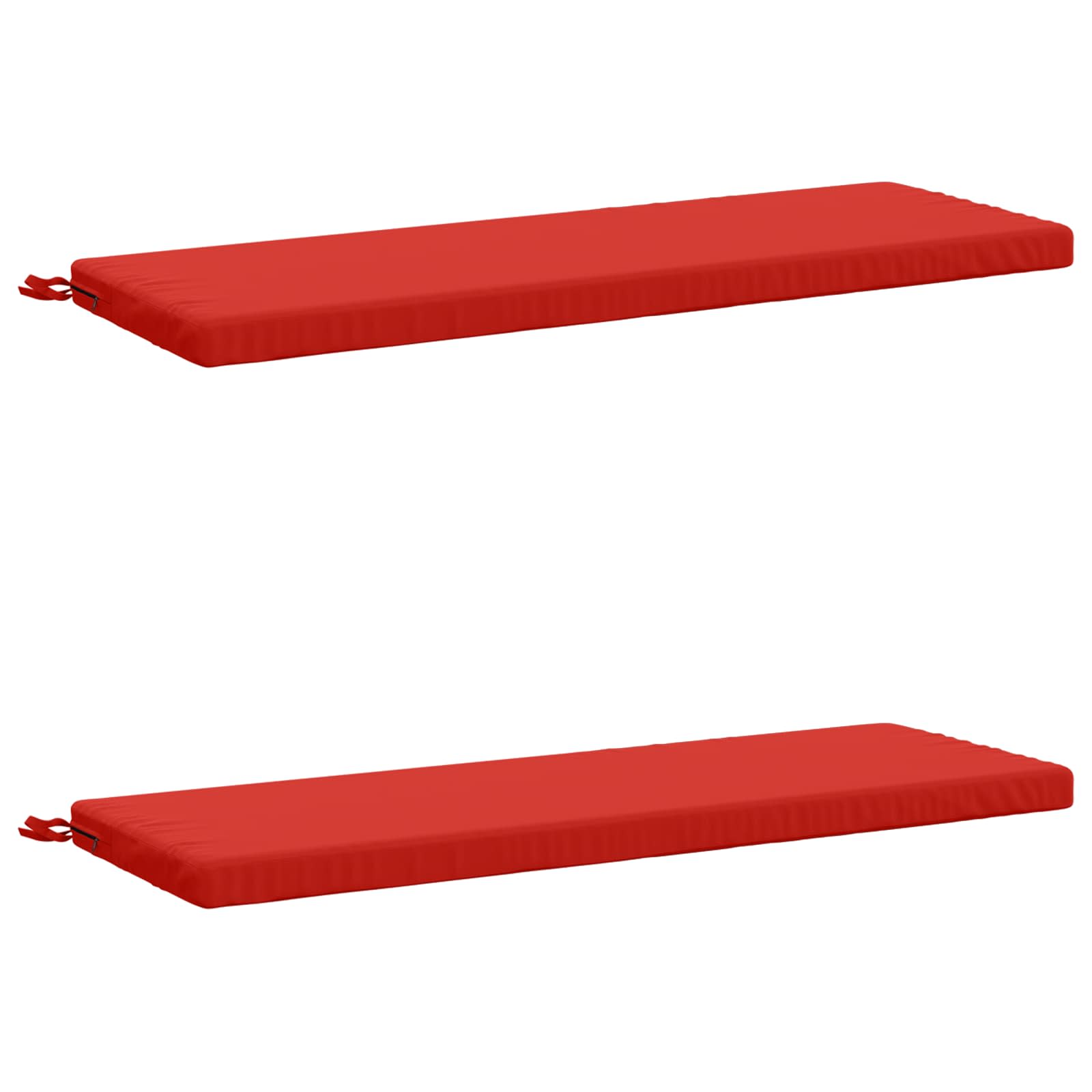 2-delige Bankkussens SOEST 2 st 100% Polyester Rood image 2