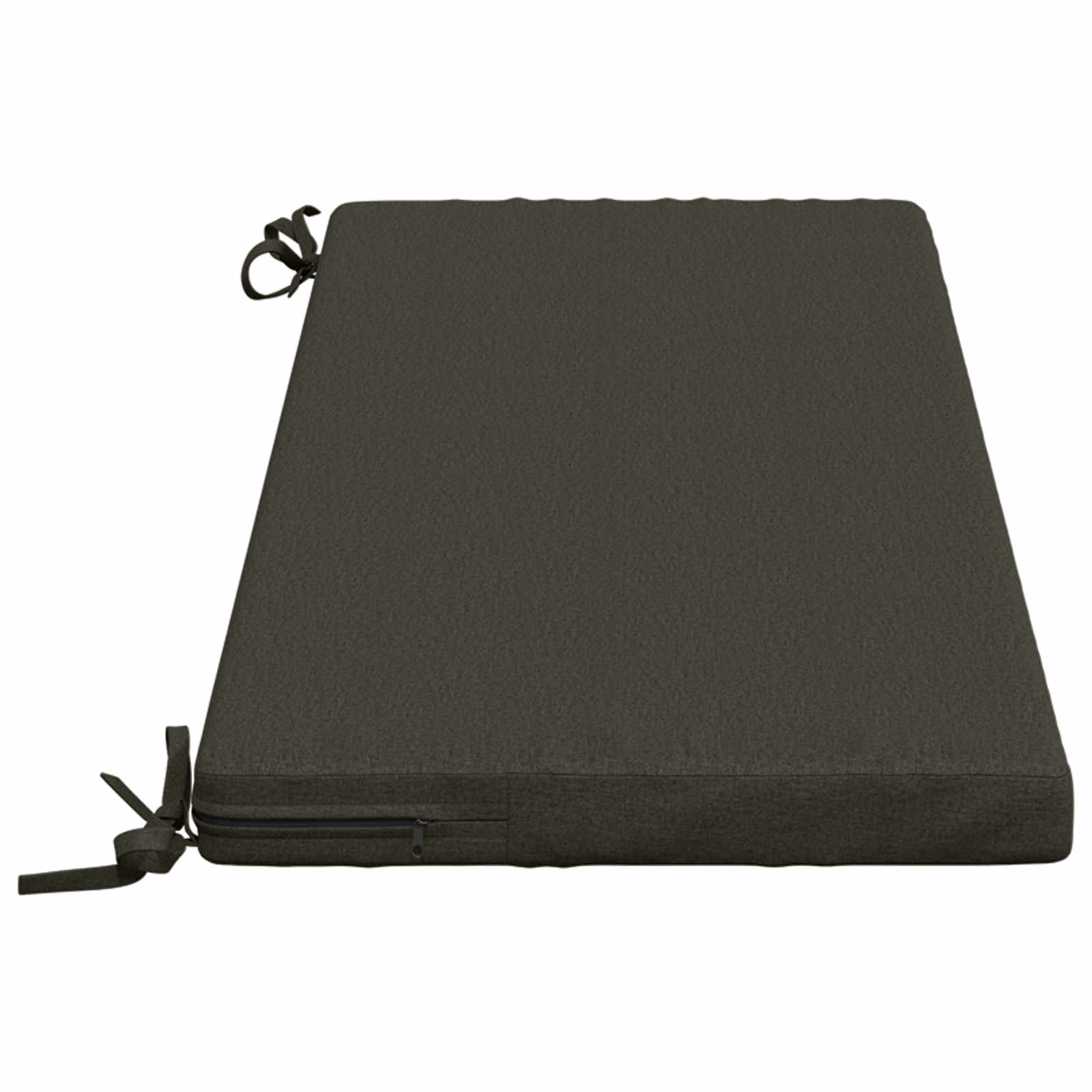 Bankkussen SOEST 100% Polyester Antraciet 120 x 40 x 5 cm image 3