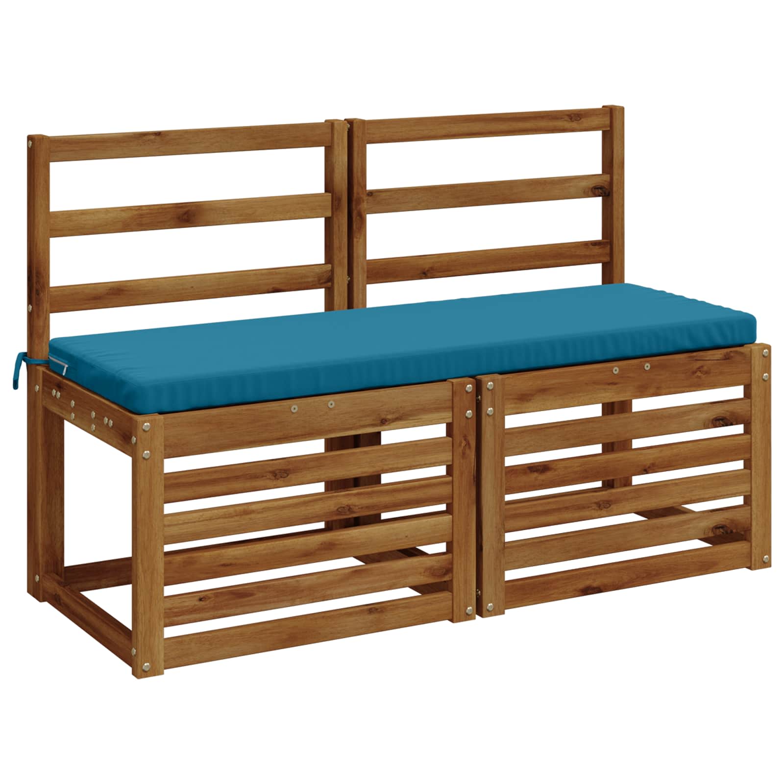 Bankkussen SOEST 100% Polyester Lichtblauw 120 x 40 x 5 cm image 2