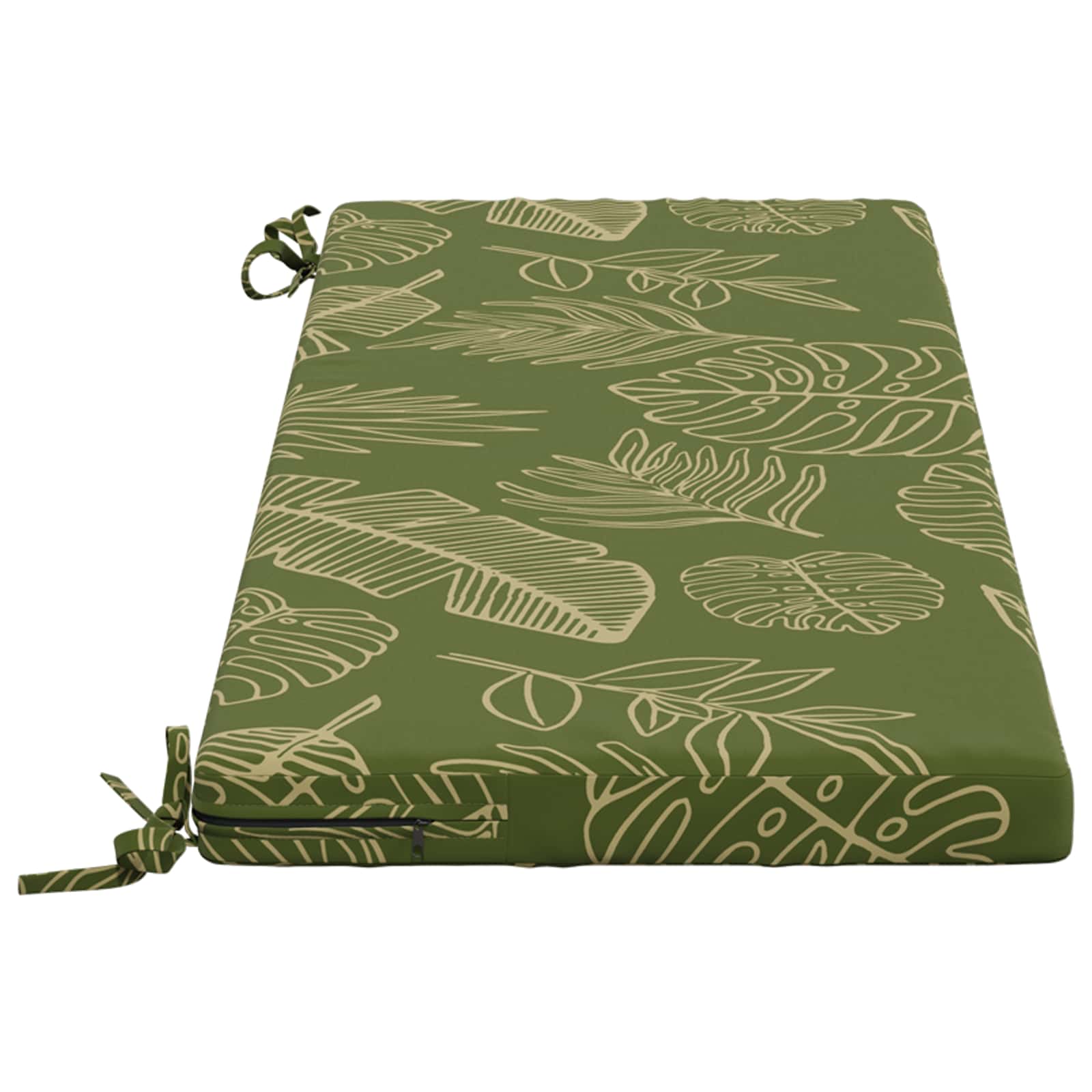 Bankkussen SOEST 100% Polyester Bladontwerp 120 x 40 x 5 cm image 3