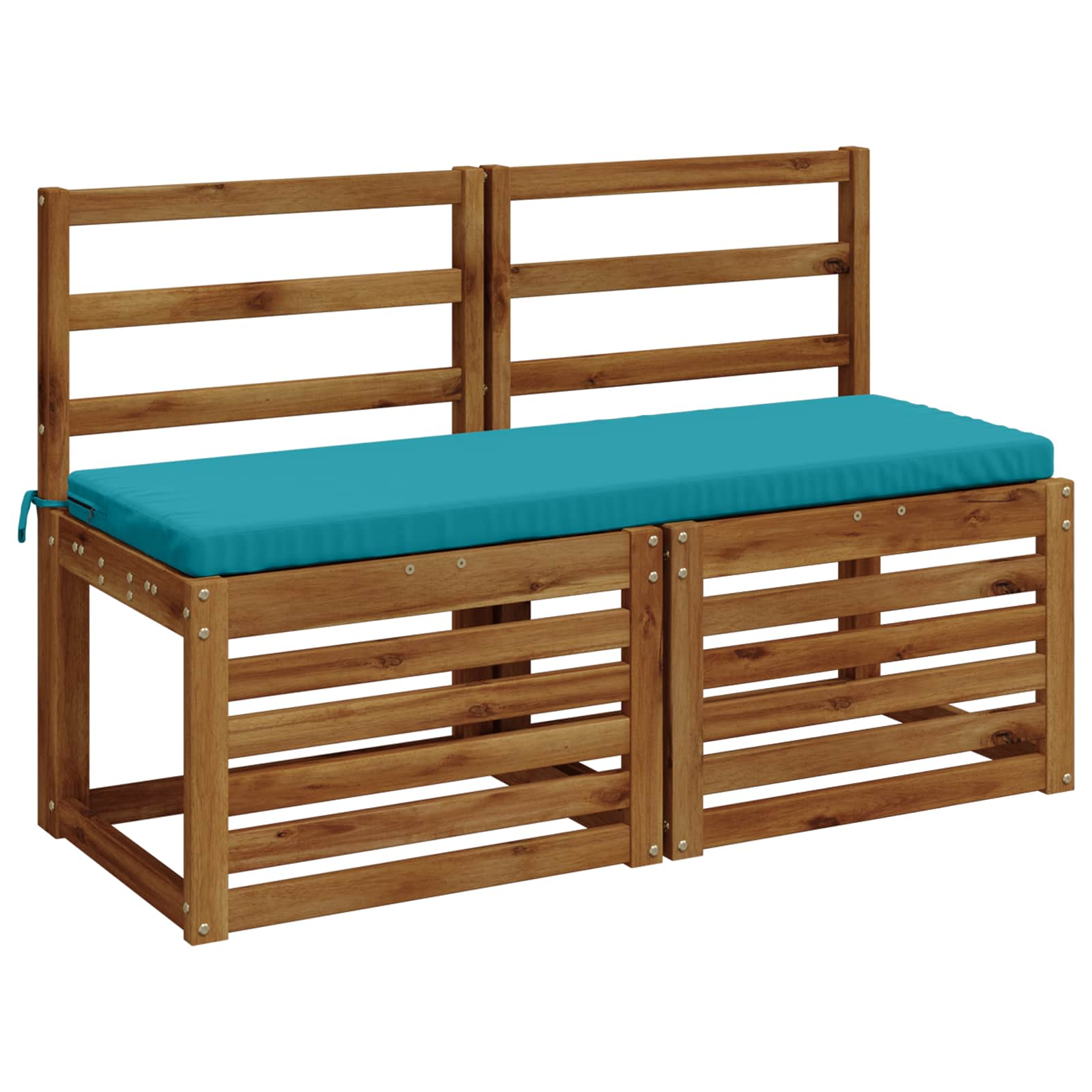 Bankkussen SOEST 100% Polyester Turquoise 120 x 40 x 5 cm image 2