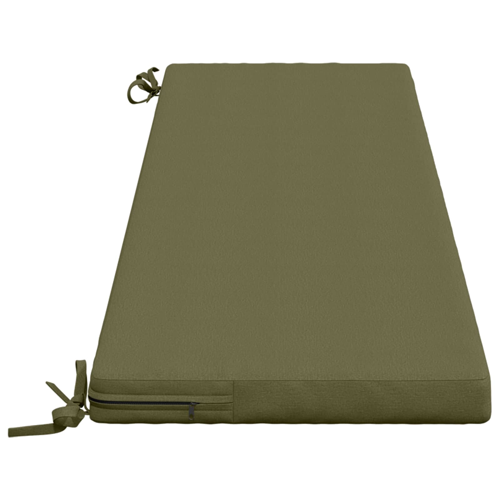 Bankkussen SOEST 100% Polyester Olijfgroen 140 x 40 x 5 cm image 3