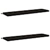 vidaXL Pingipatjad SOEST 2 tk 100% Pol&uuml;ester Must 140 x 40 x 5 cm